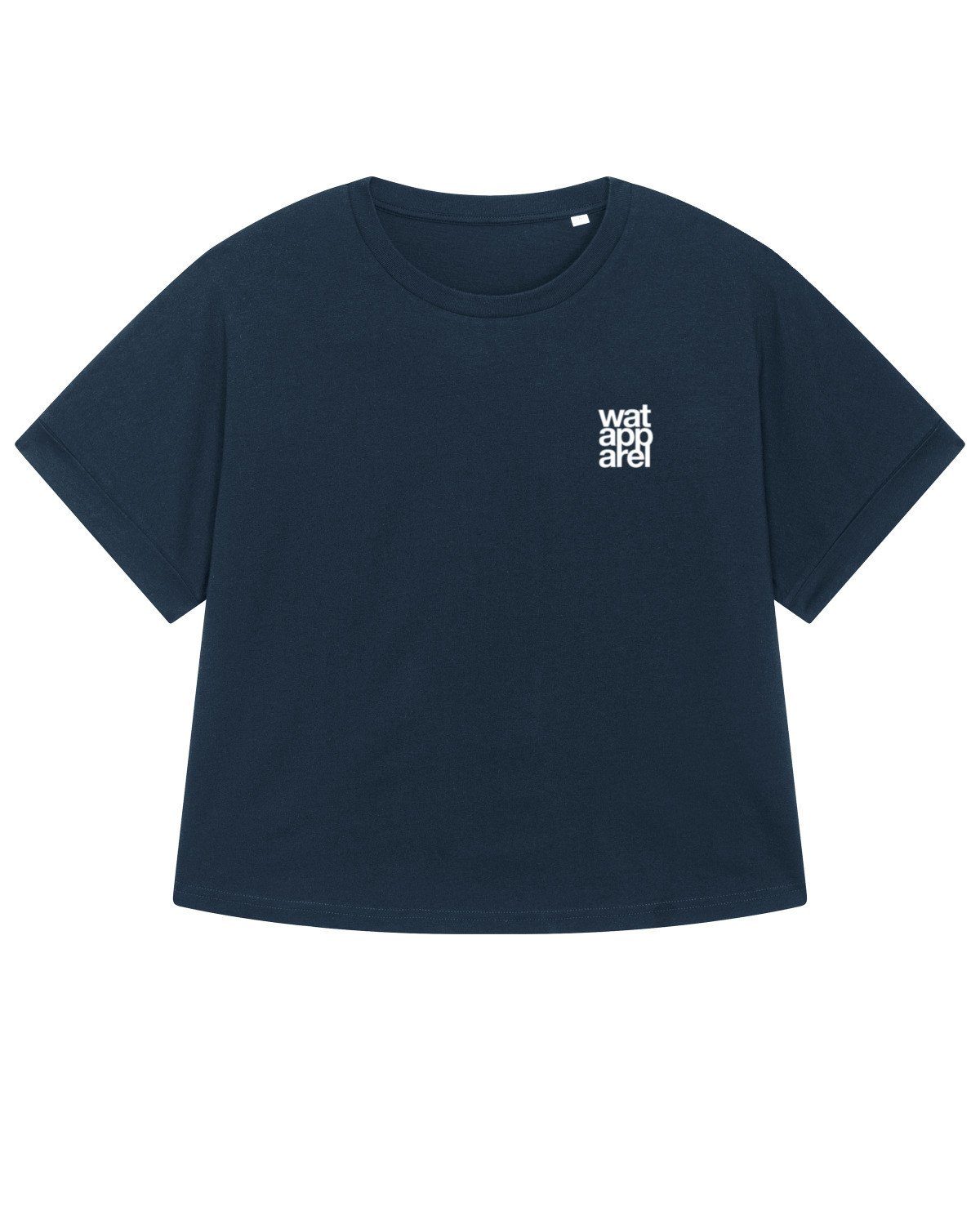 wat? Apparel Print-Shirt Basic Collider (1-tlg) dunkelblau