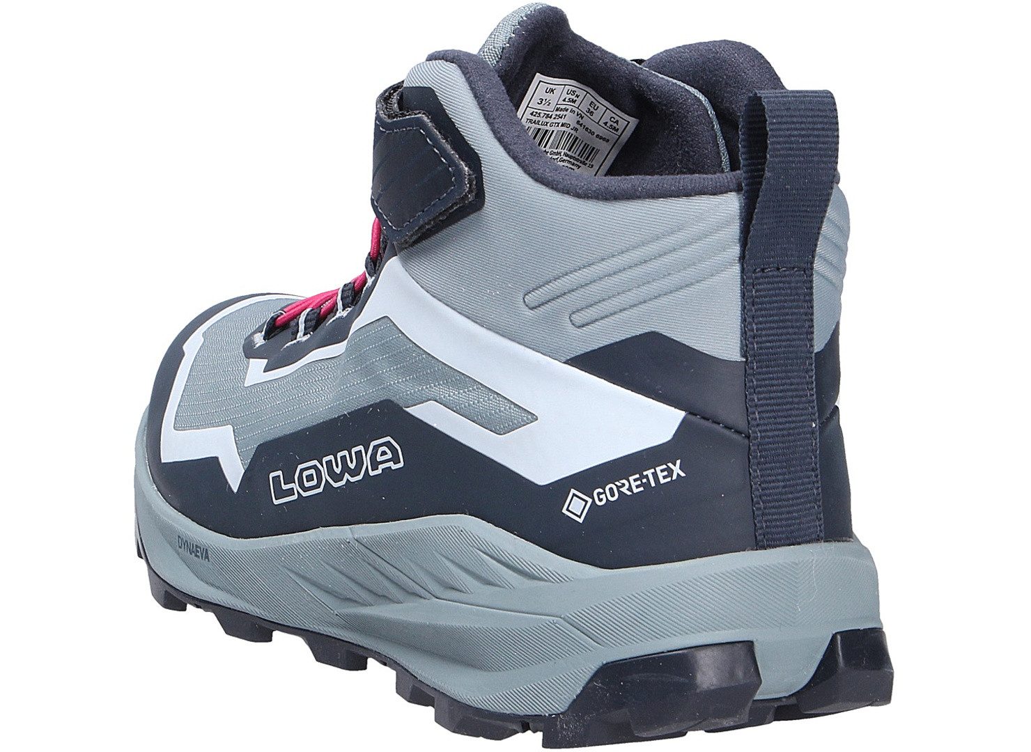 Lowa Lowa Mädchen Halbschuh TRAILUX GTX MID JR blau Wanderschuh