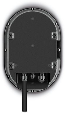 TechniSat stationär Elektroauto-Ladestation TechniVolt Wallbox 101, 11,00kW / 16A, 3-phasig, Fest verbundenes 5m Ladekabel mit Typ 2 Stecker, IEC-62196-2