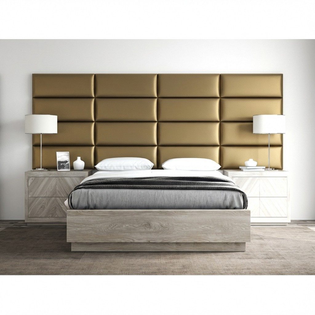 Xlmoebel Wandpolster Chesterfield Leder Wandverkleidung Paneel 70x30 cm, Made in Europa