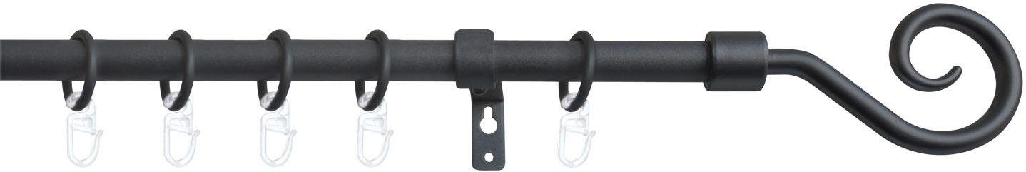 Good Life Gardinenstange Mala, Ø 13 mm, 1-läufig, ausziehbar, verschraubt, Kunststoff, Metall