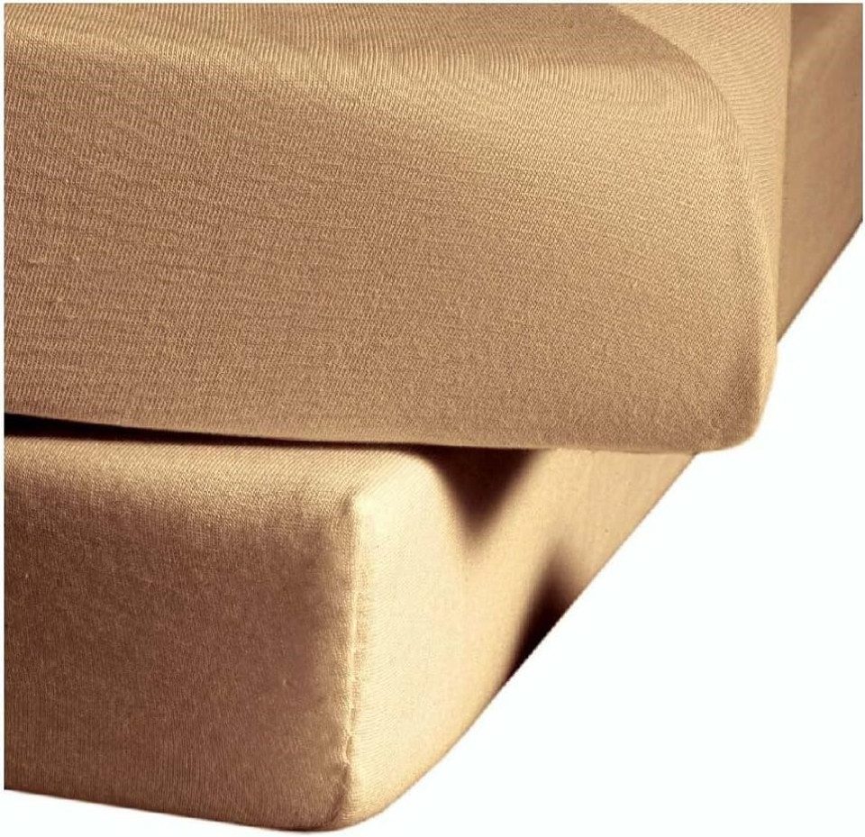 fleuresse Spannbettlaken Comfort Jerseyspannlaken, 96% Baumwolle, günstig online kaufen