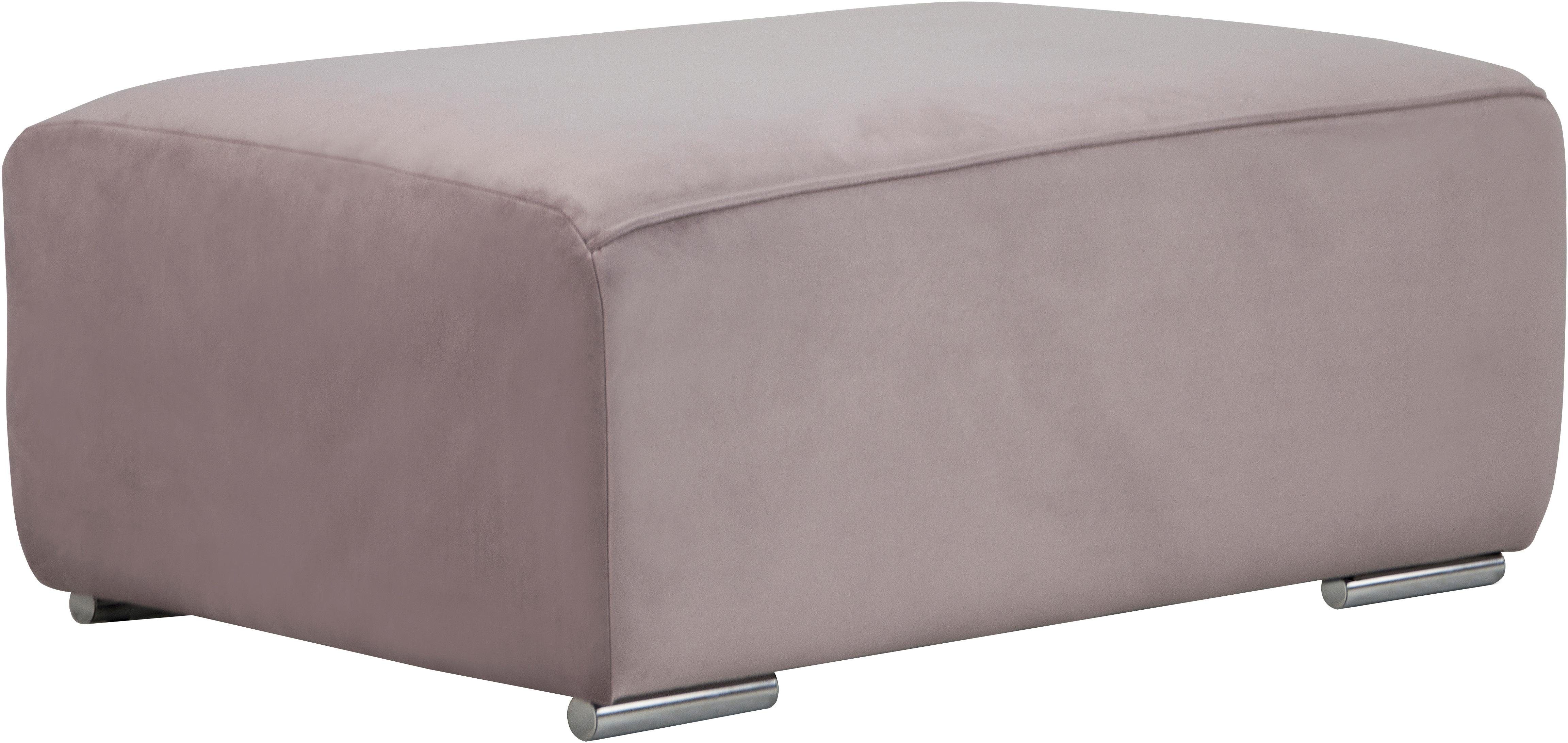 OTTO home Hocker BEATRICE mit Wellenfederung, Maße B/T/H: 100/68/45 cm, passend zur "Beatrice"-Serie, in hochwertiger Verarbeitung