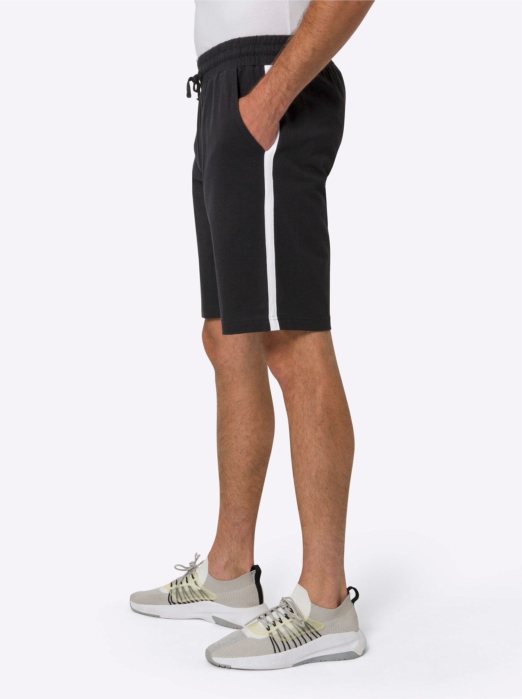 Sieh an! Jogginghose Freizeitbermudas normal (2-tlg)