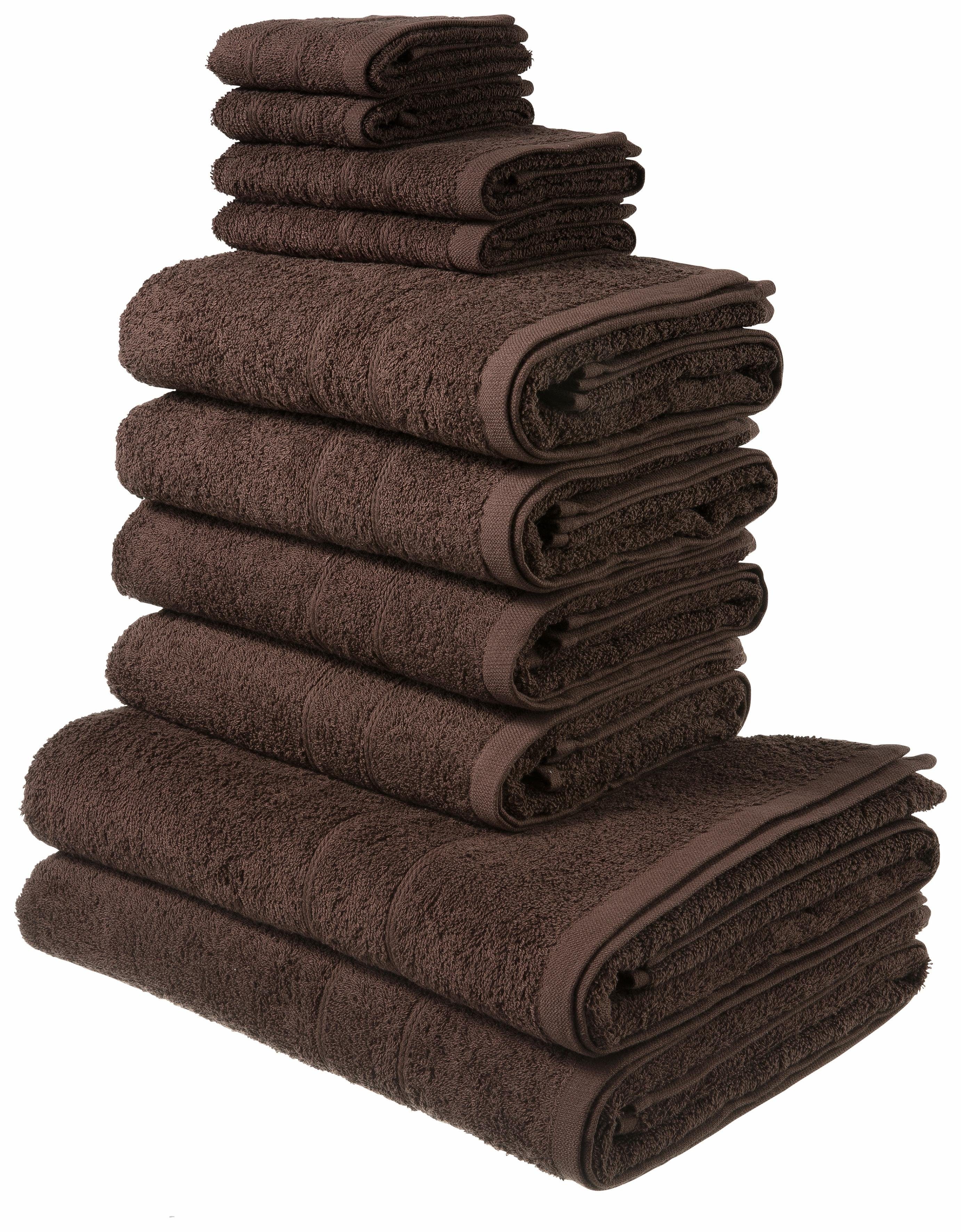 Handtuch Set Inga, Duschtücher, Handtücher, Gästetücher, Seiftücher