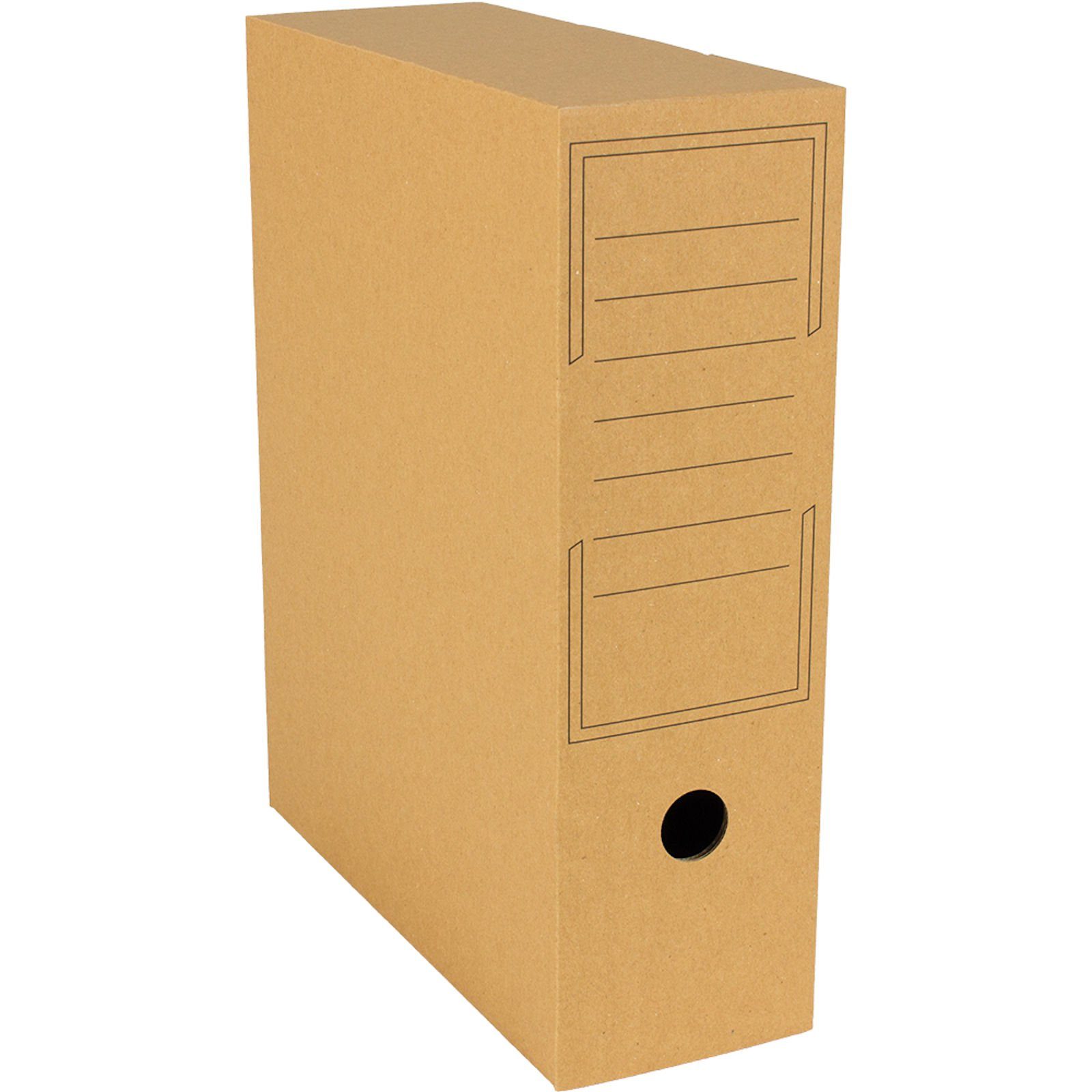 Smartbox Pro Archivcontainer (Spar-Set, 20 St., 20er-Set), Archiv-Ablageboxen Select 319x94x257mm Archivkarton Breite 10cm