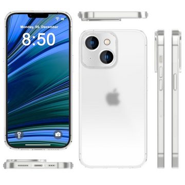 Nalia Smartphone-Hülle Apple iPhone 14 Plus, Extrem Dünnes Mattes Hardcase / 0,3mm Schlanke Hülle / Durchscheinend