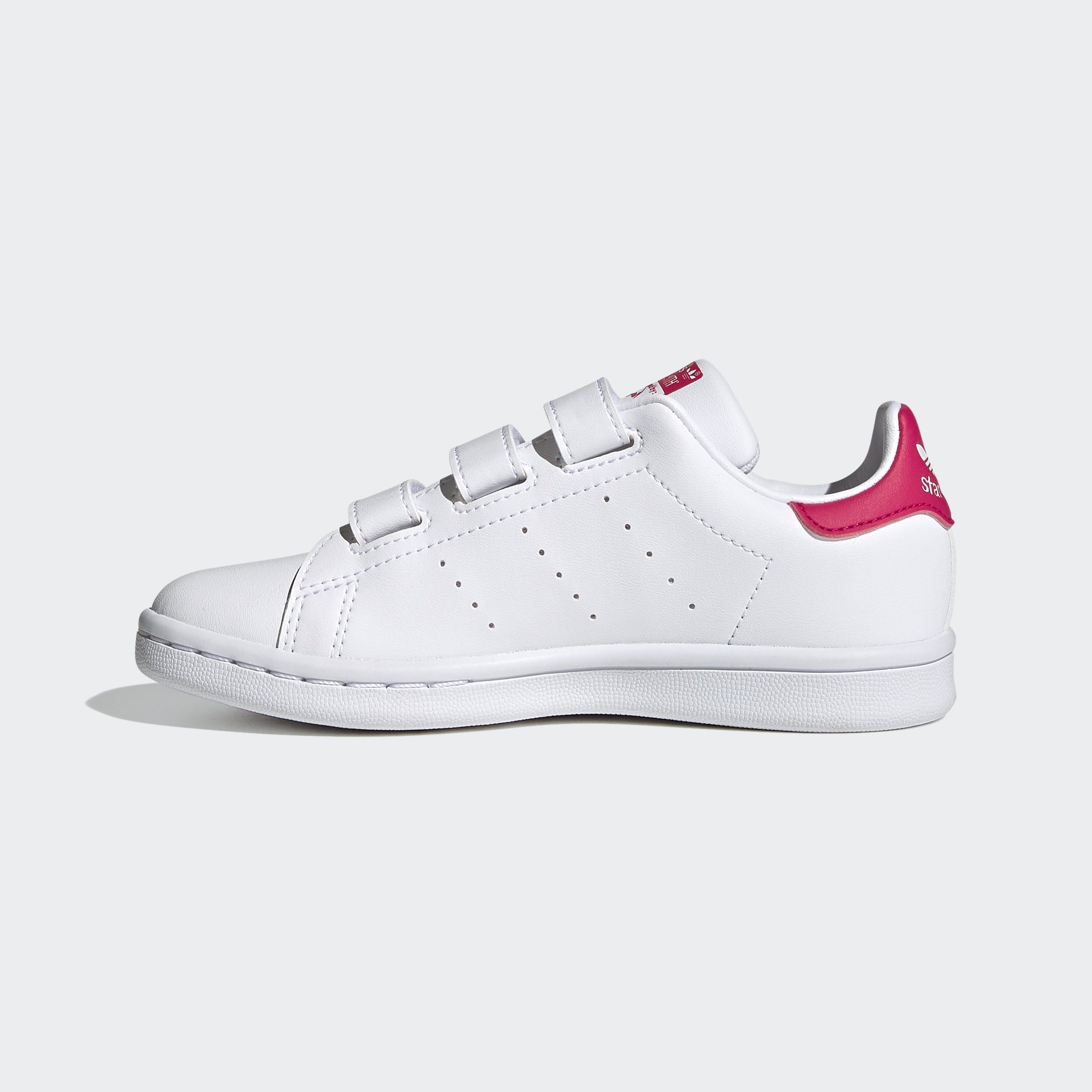 Originals Bold White Sneaker STAN Pink SMITH Klettverschluss adidas / White Cloud mit / Cloud