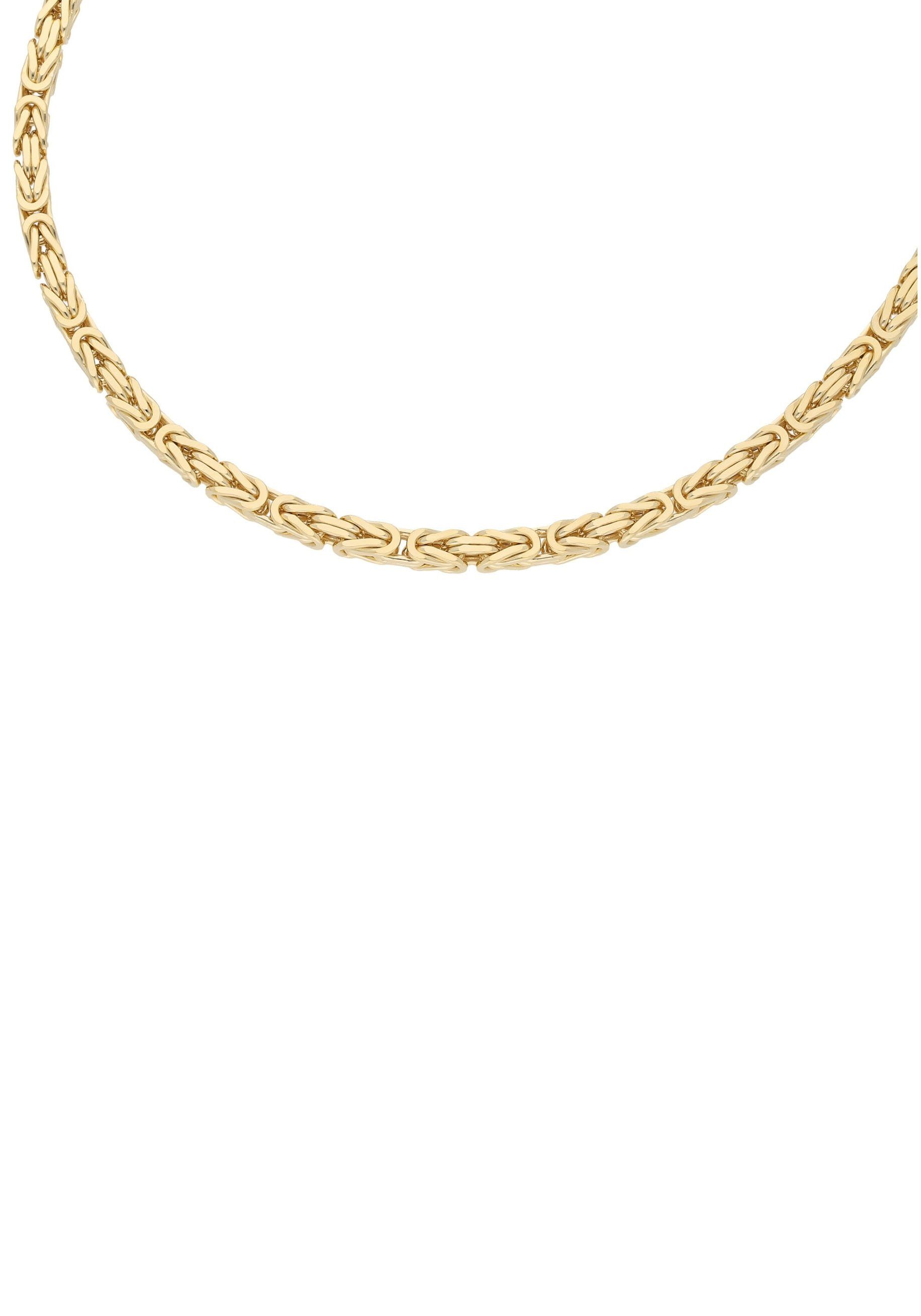 Kette ohne Anhänger Schmuck Geschenk Silber 925 Halsschmuck Halskette Königskette