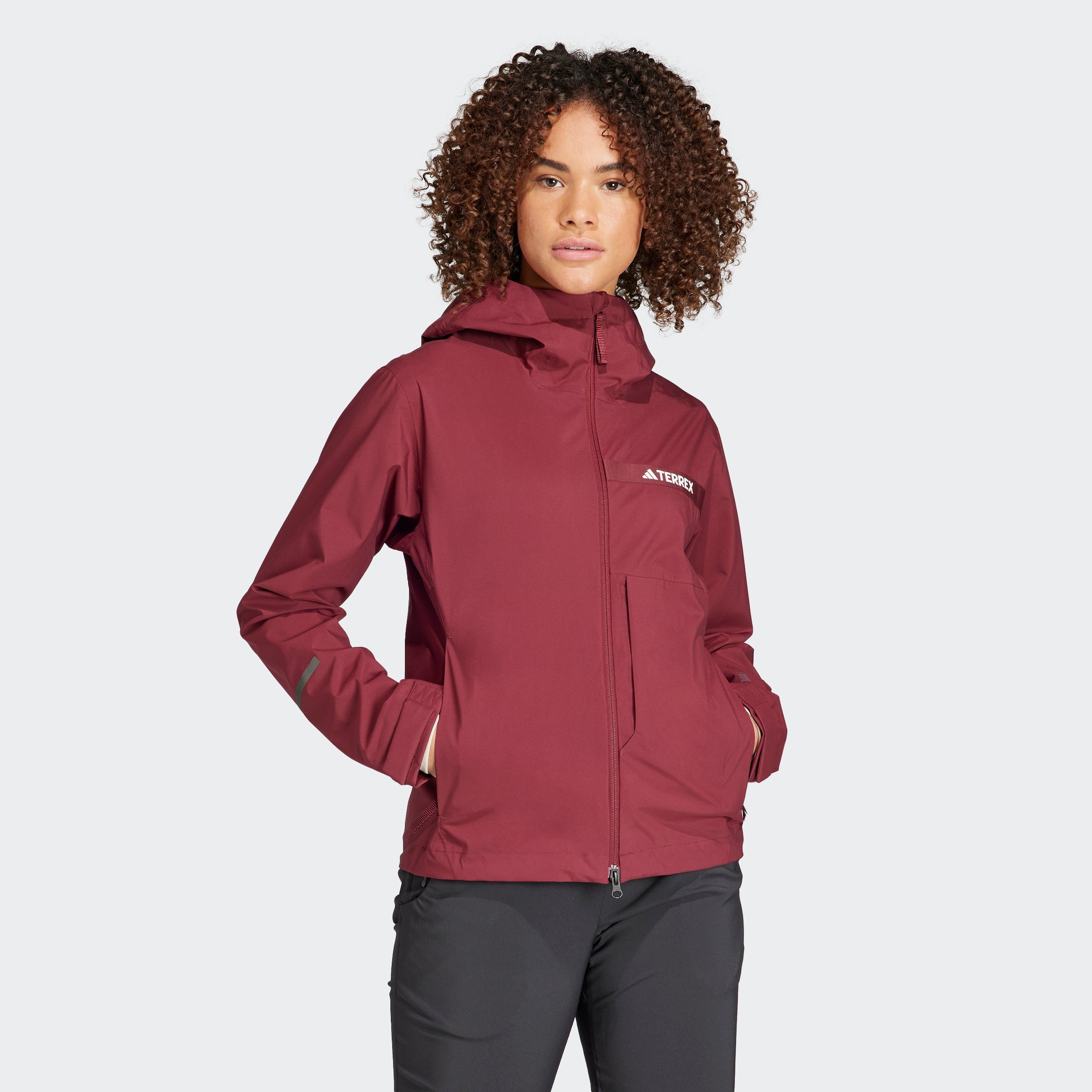 Shadow Outdoorjacke adidas MULTI TERREX RAIN.RDY TERREX Red REGENJACKE 2.5LAYER