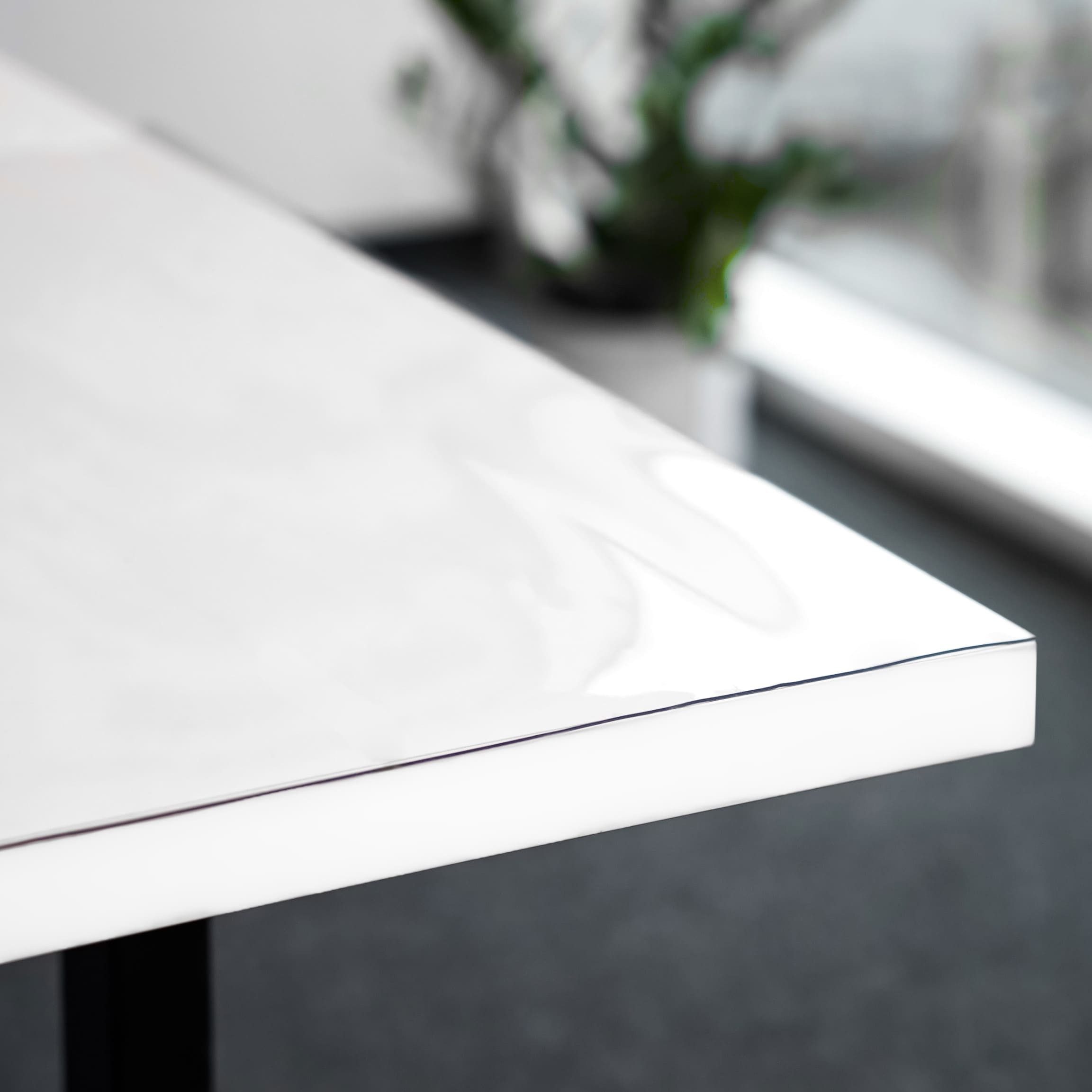 cofi1453 Tischdecke 1.7mm - Tischfolie Schutzfolie-Tischschutz Tischmatte-PVC Transparent, Ideal zum Schutz Ihrer Möbel