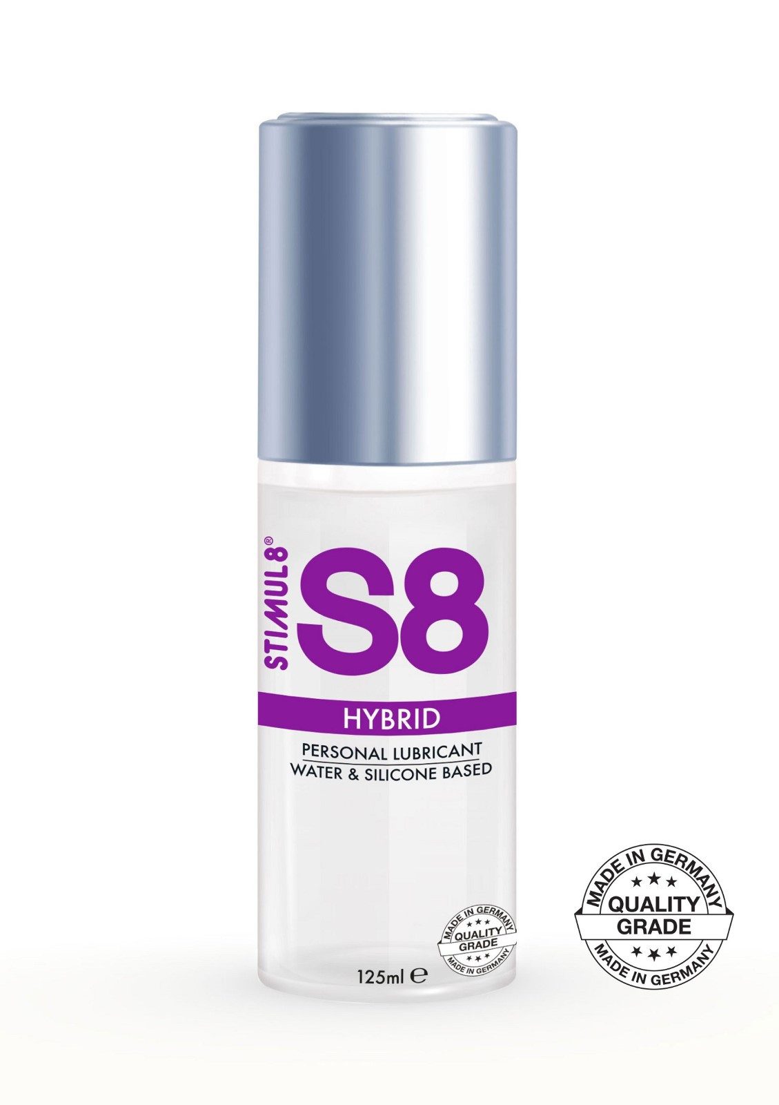 Gleitgel 125 ml - Stimul8 S8 - S8 Hybrid Lube 125ml - -