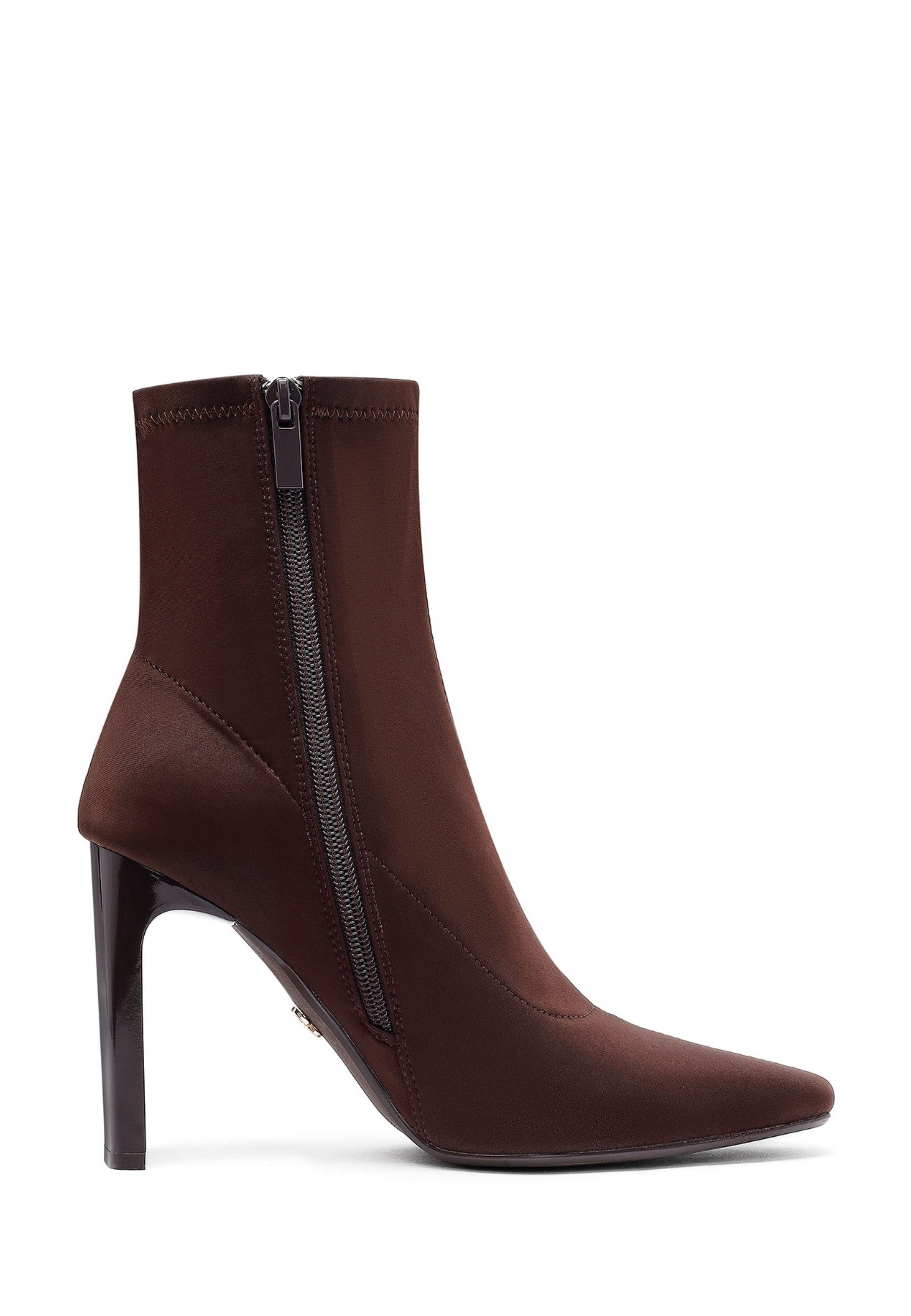 Derimod High Heel-Stiefeletten aus Textil Ankleboots günstig online kaufen