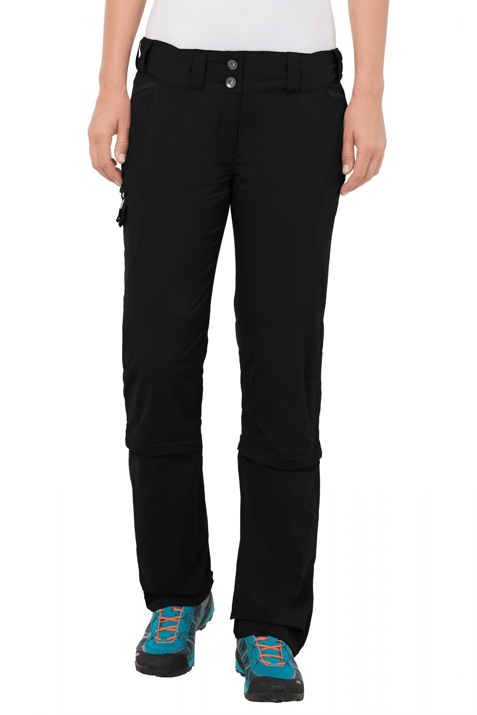 Outdoorhose Wo Skomer Capri ZO Pants BLACK