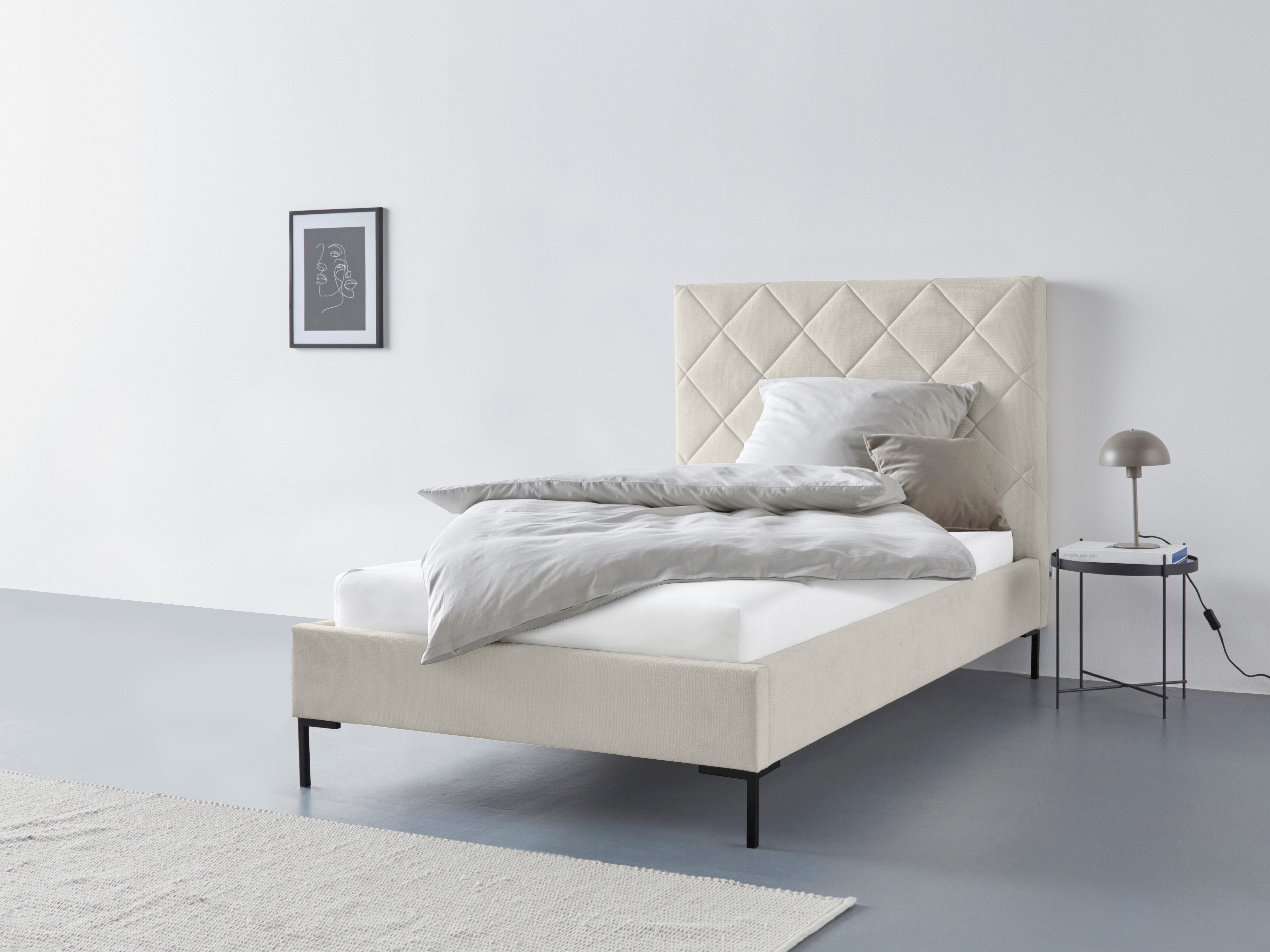 Guido Maria Kretschmer Home&Living Polsterbett "Charlott", Modernes Polster günstig online kaufen