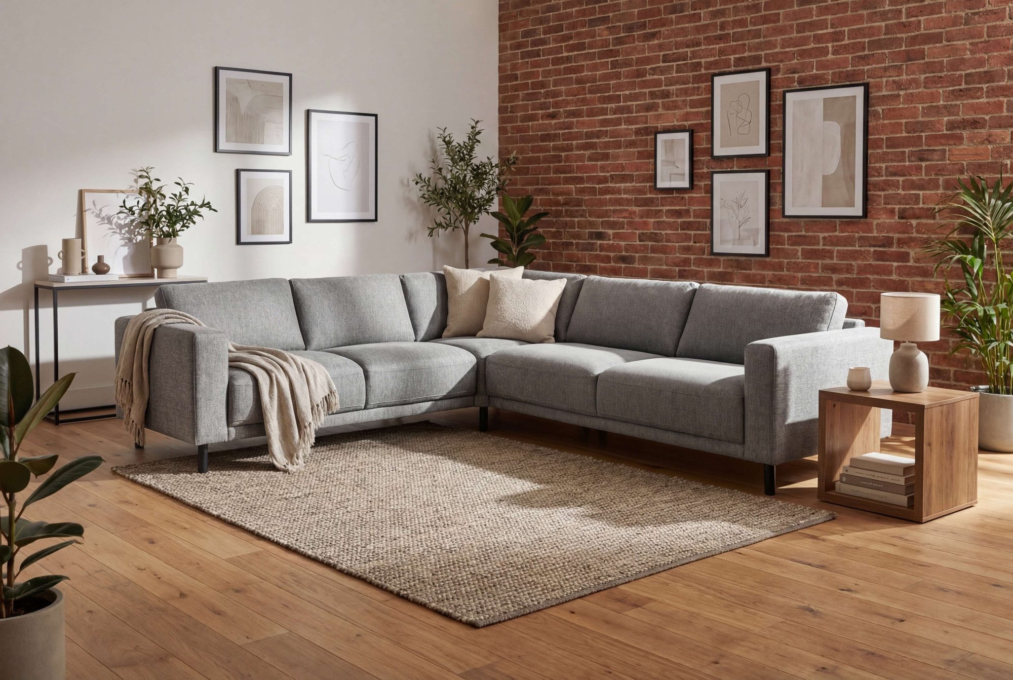 OTTO home Ecksofa Sveeva, L-Form, B.288 cm, schwarze Metallfüße, langlebiger Webstoff, mit Wellenunterfederung, viele Farben
