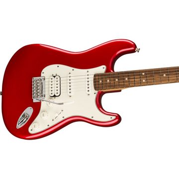 Fender E-Gitarre, E-Gitarren, ST-Modelle, Player Stratocaster HSS PF Candy Apple Red - E-Gitarre