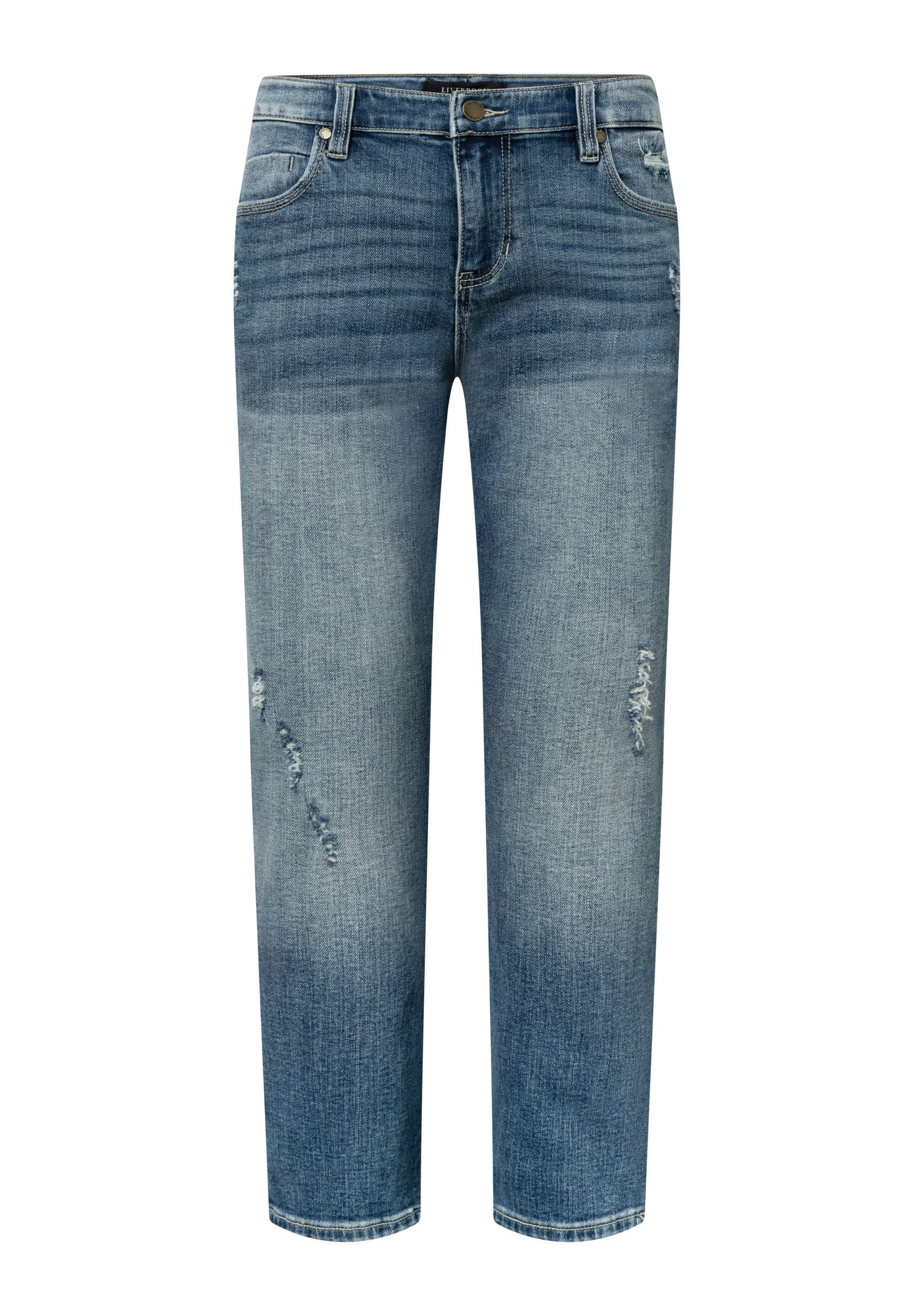 Straight komfortabel Kennedy und 7/8-Jeans Crop Stretchy Liverpool