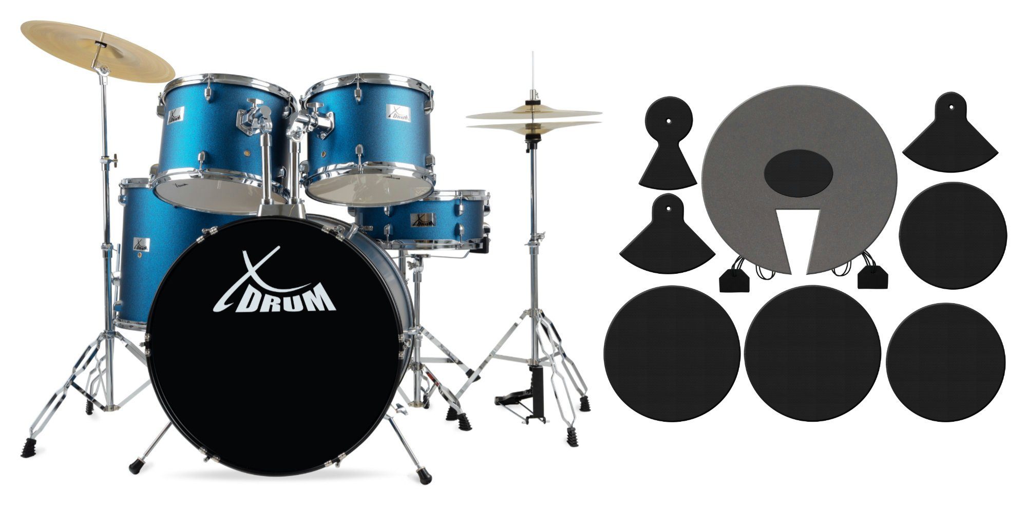 Schlagzeug Semi 22" Standard