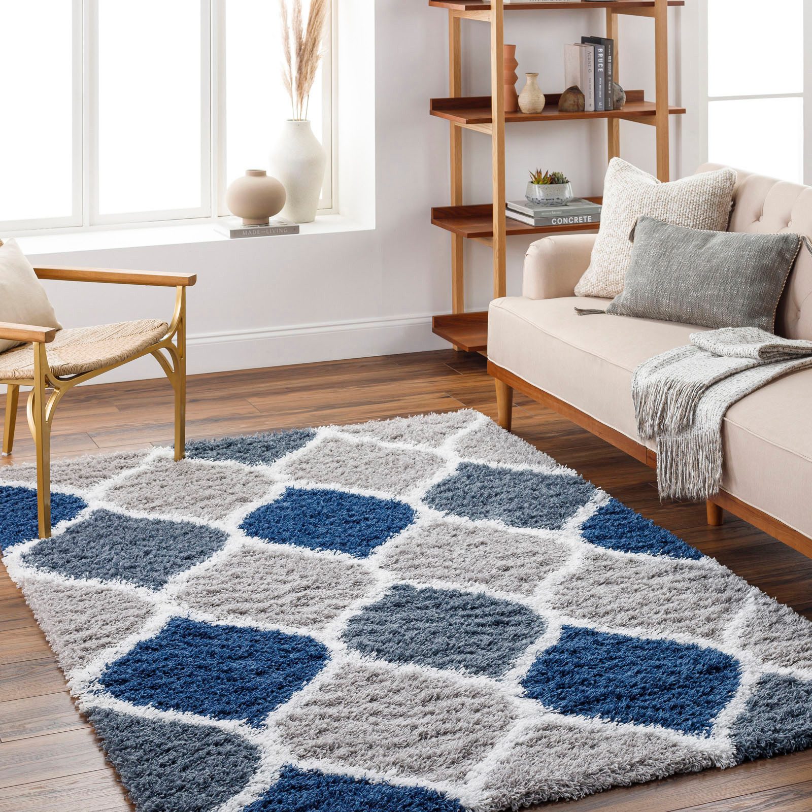 Livabliss Hochflor-Teppich SMOLENSK, rechteckig, Höhe: 52 günstig online kaufen