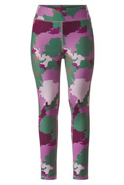 Angel of Style Lederimitathose Funktions-Leggings atmungsaktiv Color-Camouflage