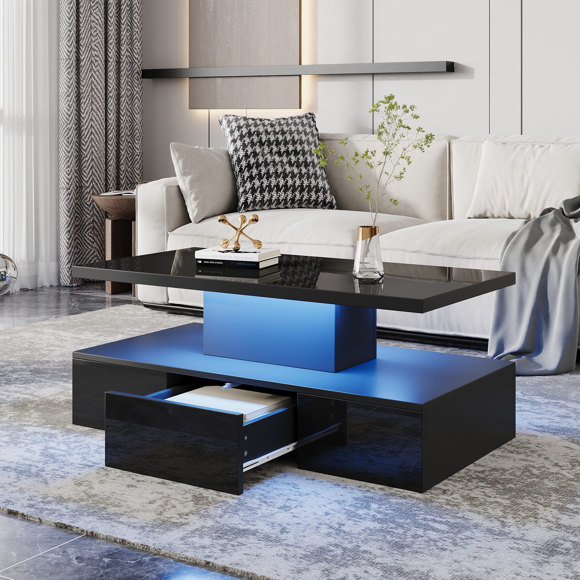 HAUSS SPOLE Couchtisch Zweistufiger Couchtisch mit günstig online kaufen