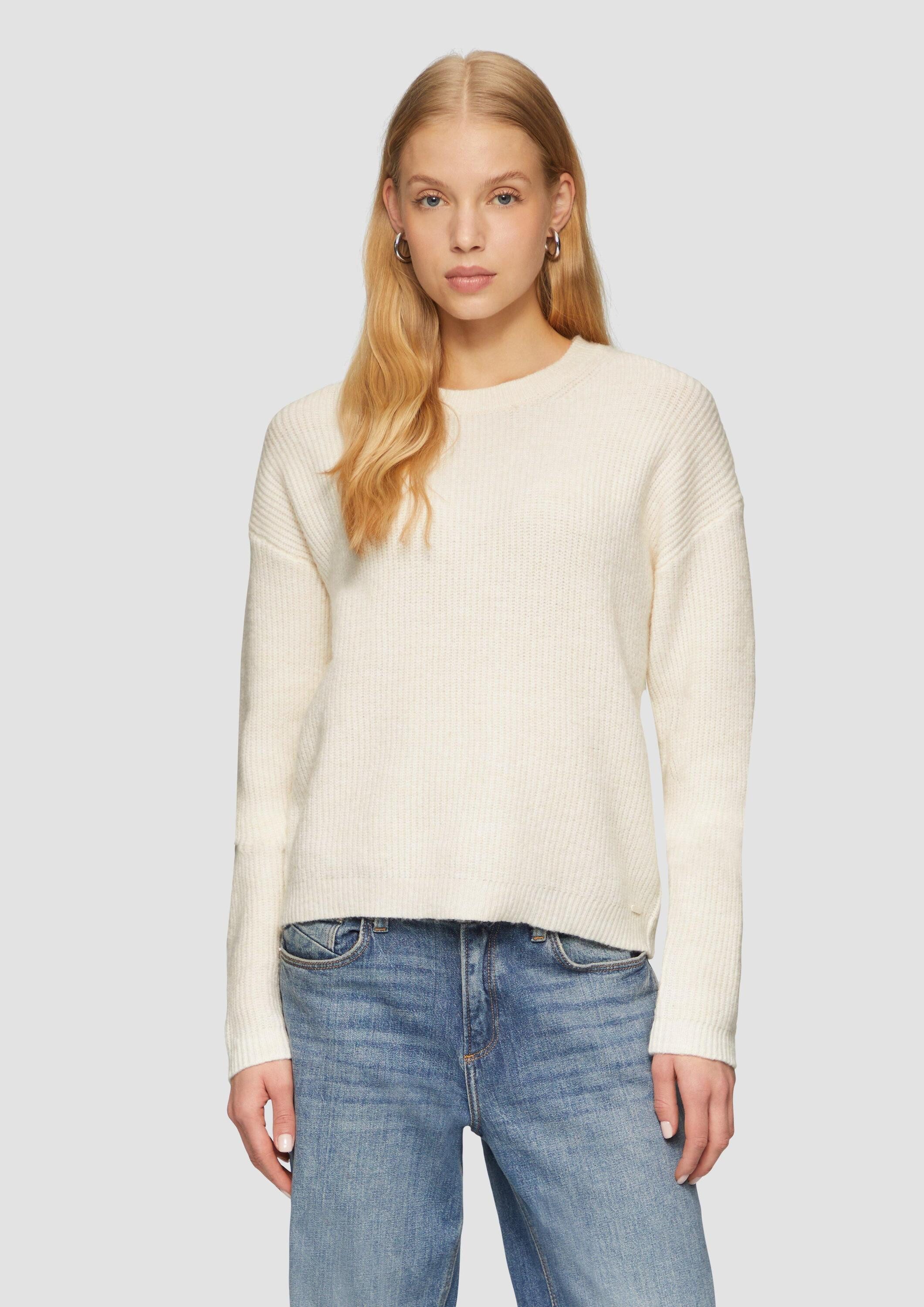 QS Longpullover Strickpullover (1-tlg) günstig online kaufen