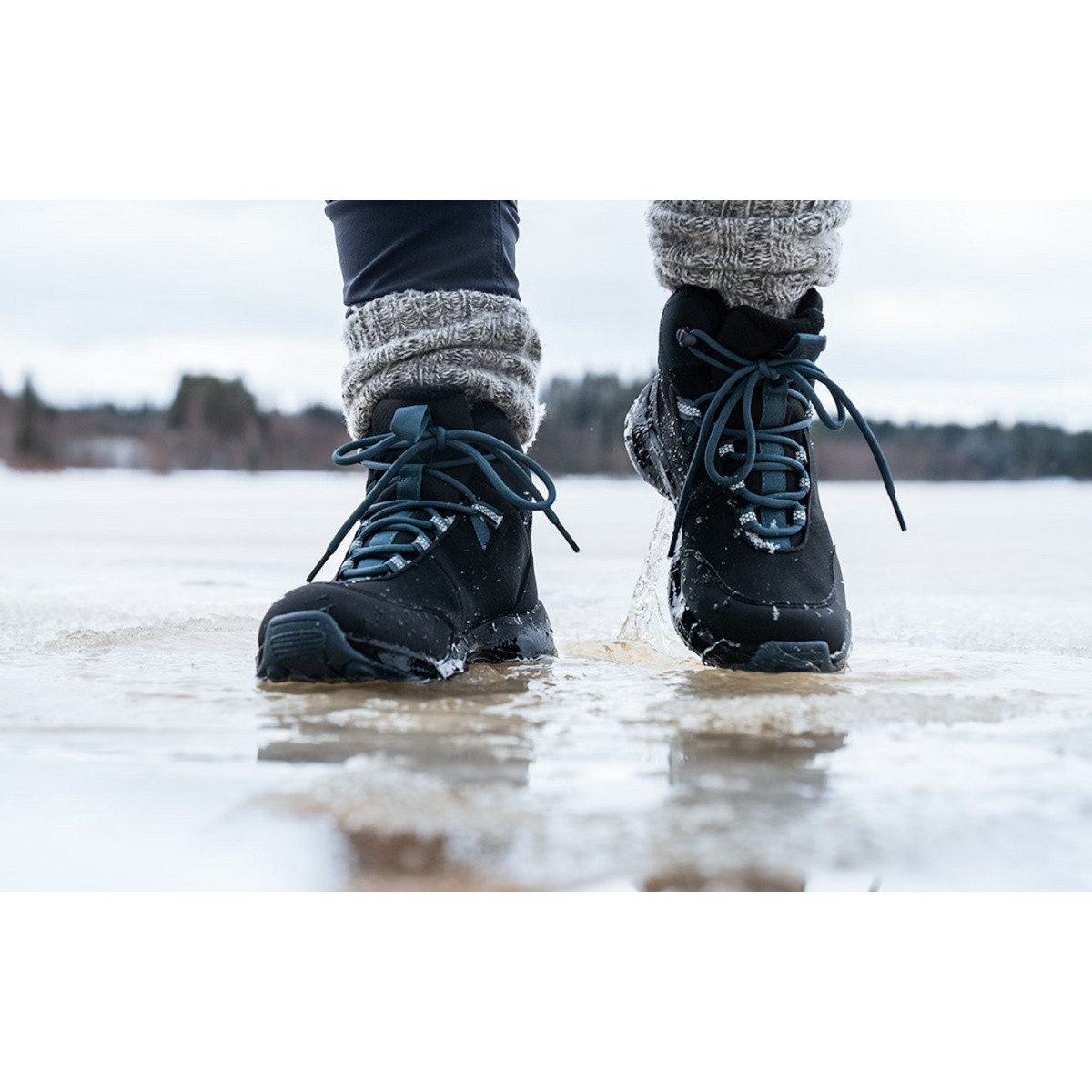 Icebug Winter-Wanderschuhe Speed2 BUGrip (mit Spikes, wasserdicht, weit) Winterstiefel