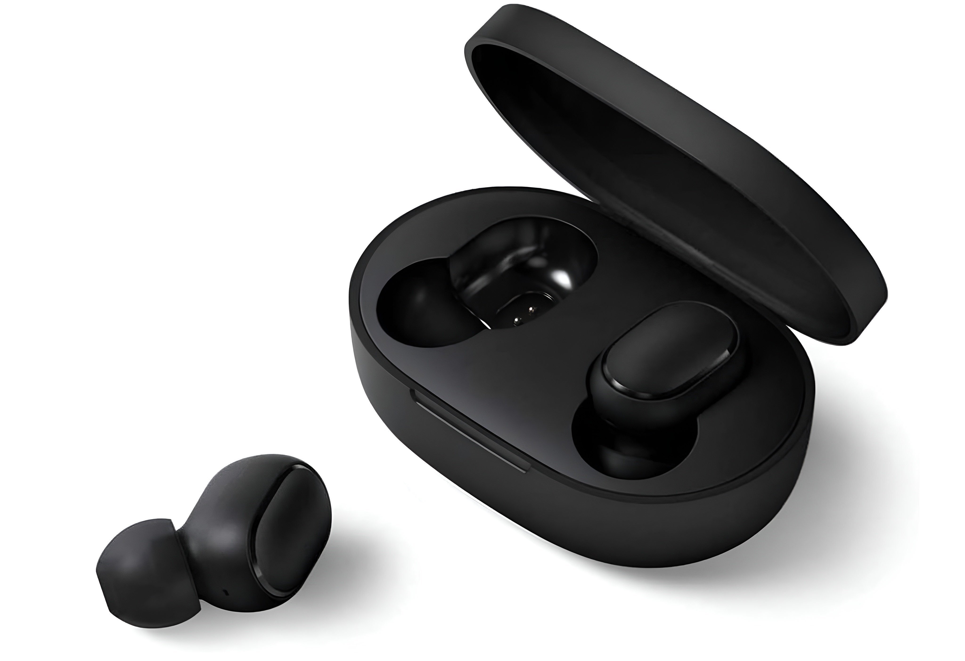 Headset Bluetooth-Kopfhörer Schwarz Redmi Basic Xiaomi Earbuds HiFi, (Kabellos, Buds Bluetooth, TRUE Wasserdicht, Wireless Sport) Kabellos, Rauschunterdruckung,