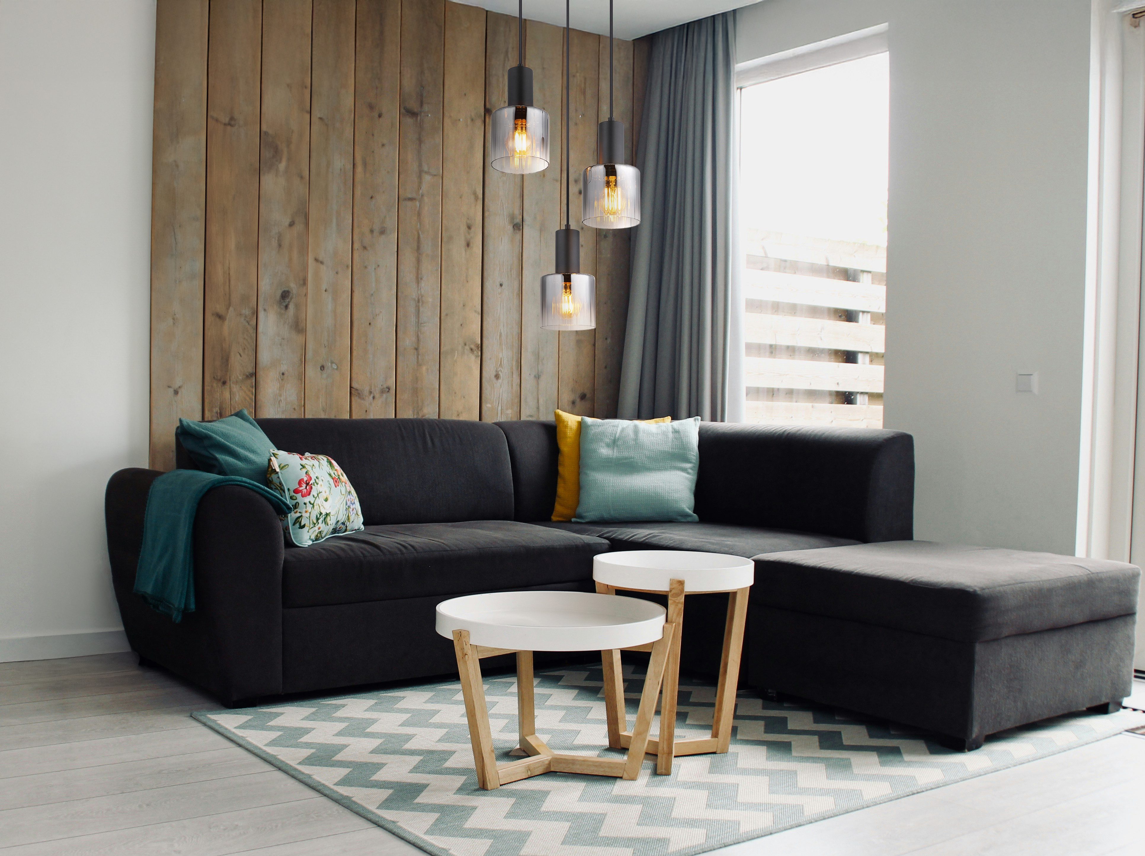 NOWA Pendelleuchte JACK, ohne Leuchtmittel, Hängeleuchte, Hängeleuchte, Woh günstig online kaufen