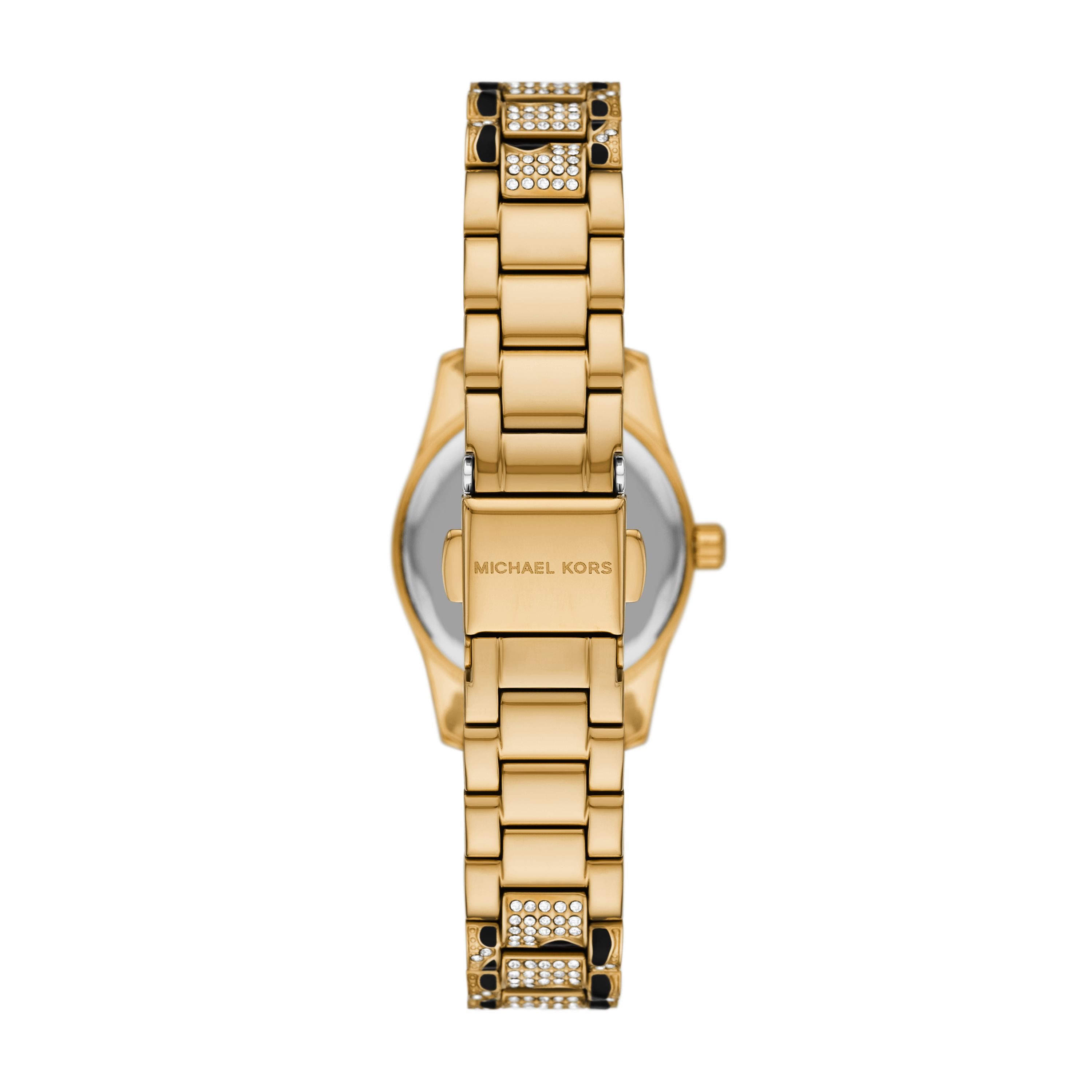 MICHAEL KORS Quarzuhr Lexington MK7639, Armbanduhr, Edelstahlarmband, analog, Glassteine – Bild 3 von 5