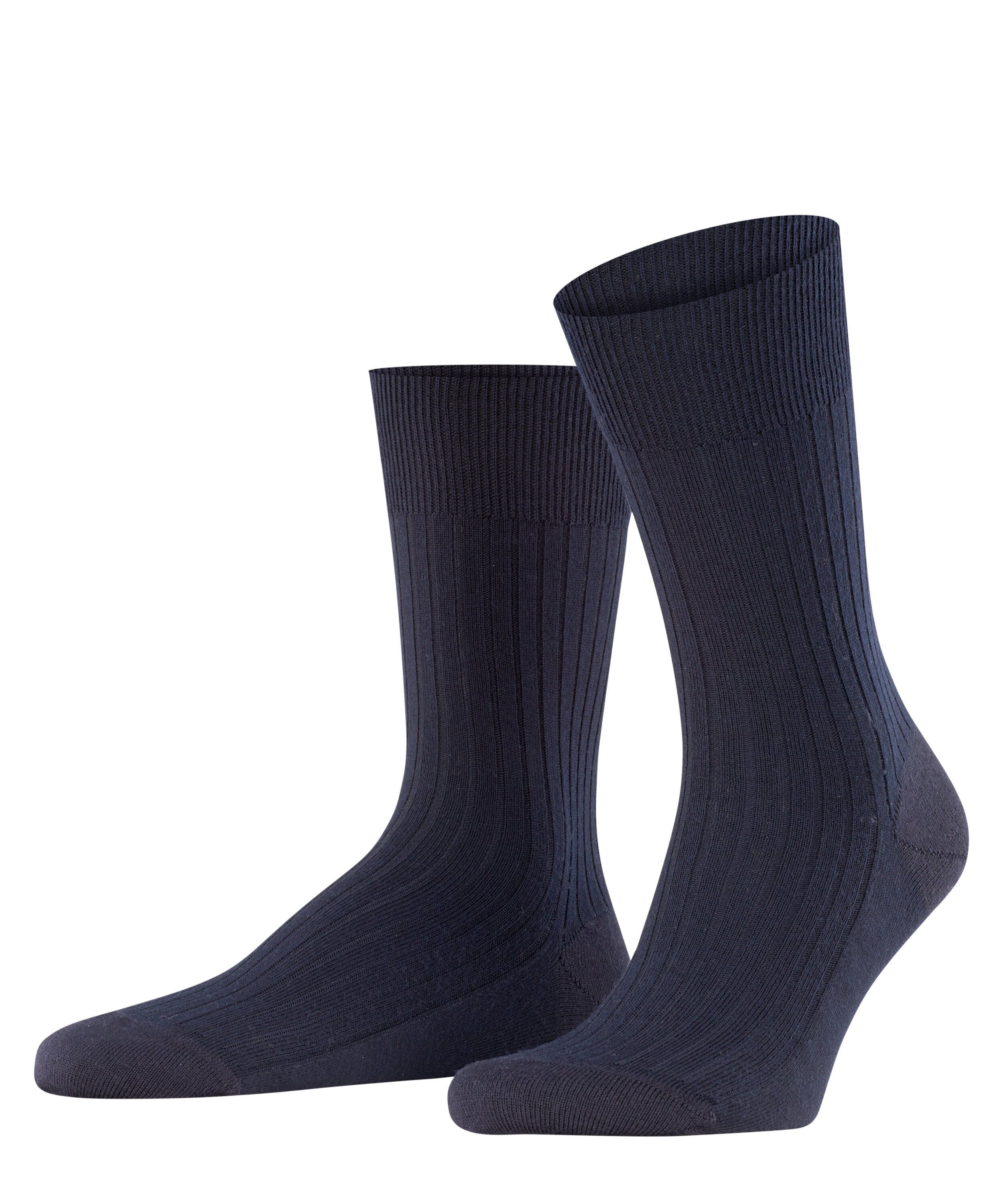 FALKE (1-Paar) Pure dark Socken navy (6370) Bristol