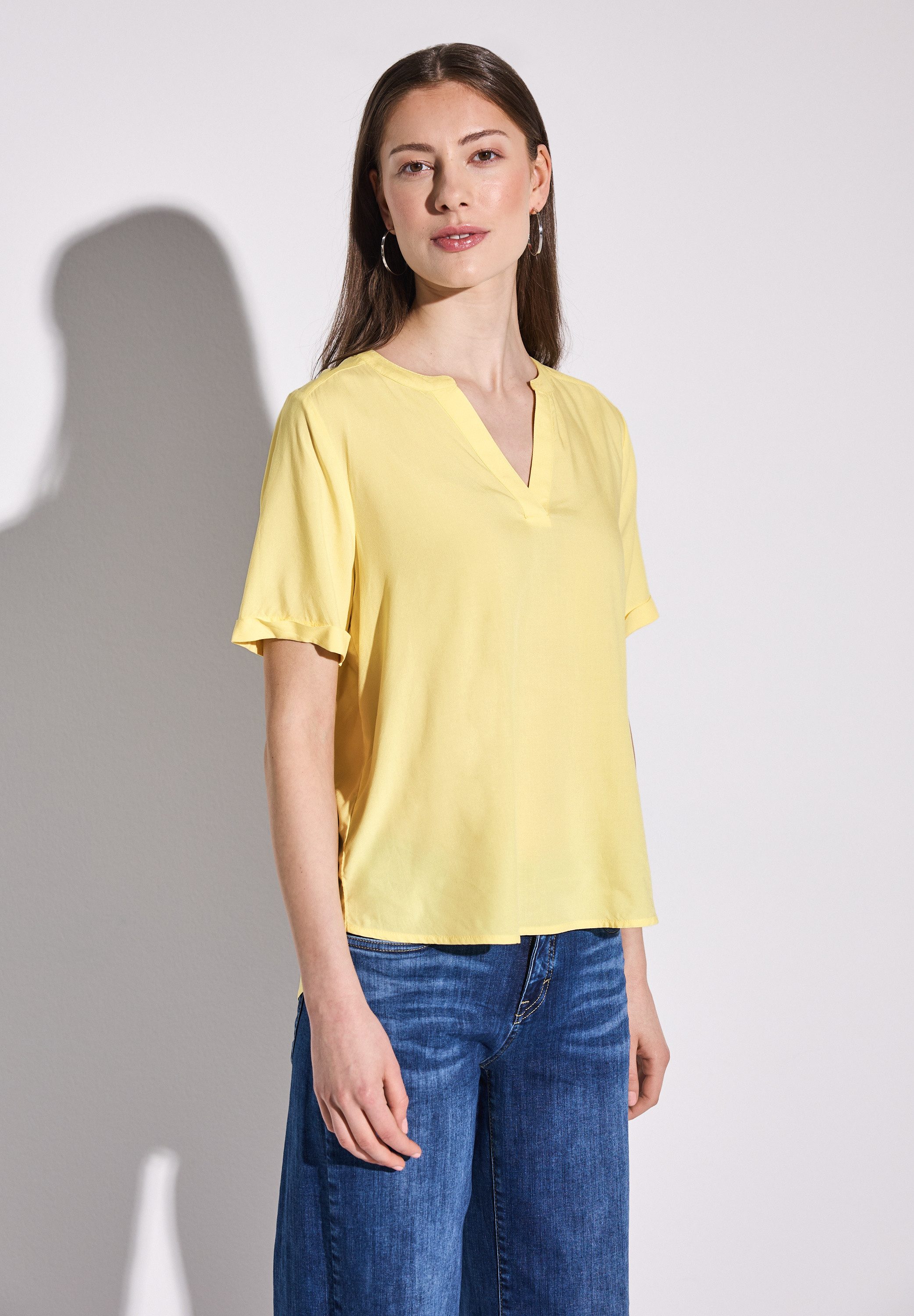 STREET ONE Shirtbluse aus softer Viskose günstig online kaufen