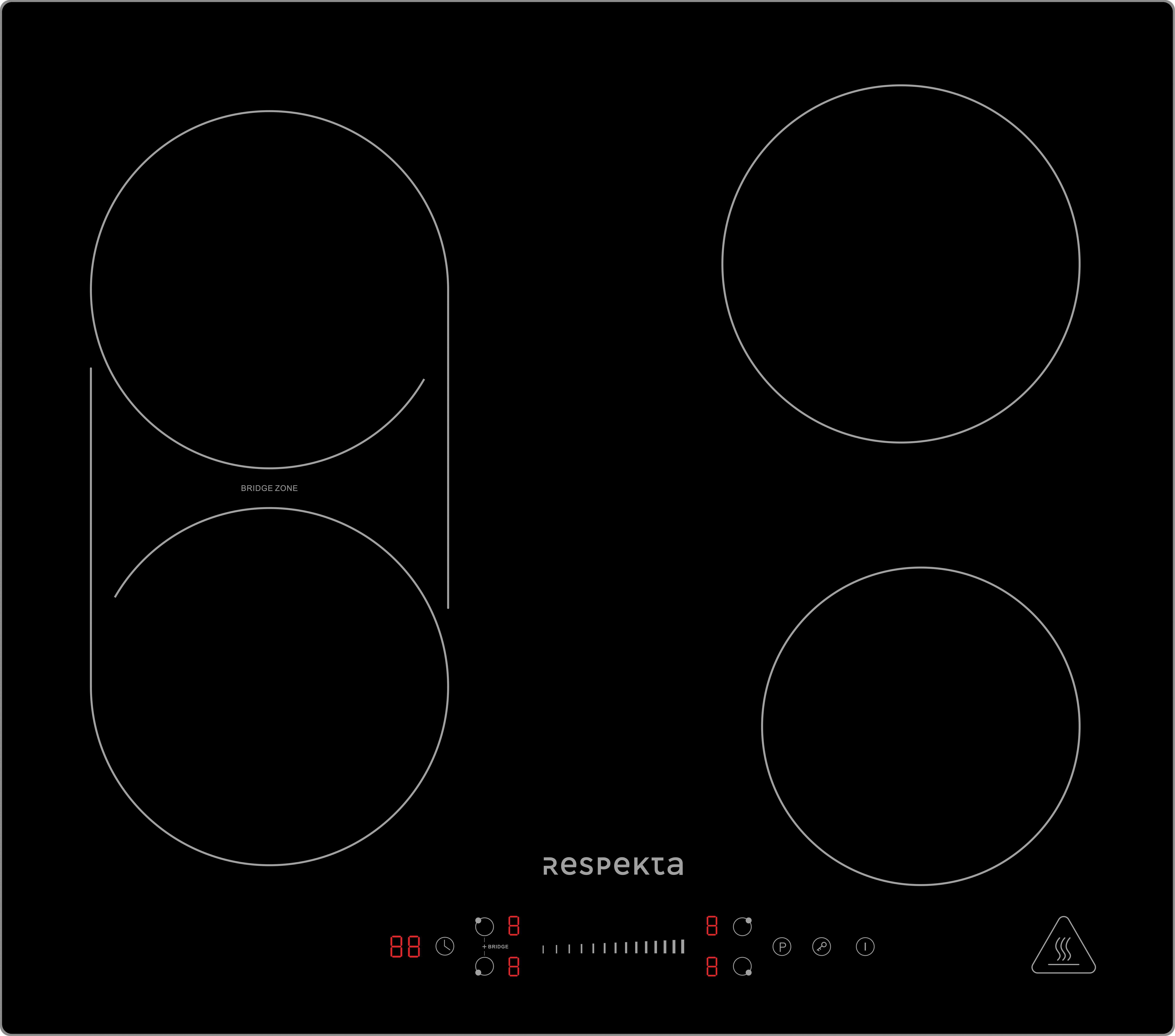 RESPEKTA Küchenzeile Safado aus der Serie Marleen, Breite 340 cm, mit Soft-Close, in exklusiver Konfiguration für OTTO