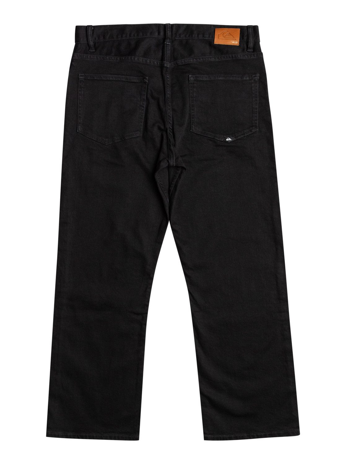 Black Aqua Ankle Cult Washed Regular-fit-Jeans Quiksilver