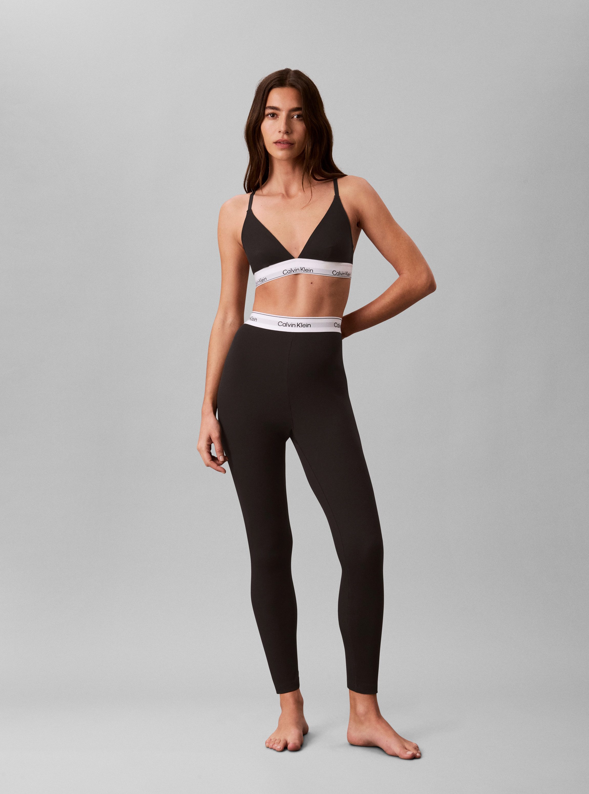Calvin Klein Underwear Leggings RIB LEGGING Regular fit mit elastischem Bund