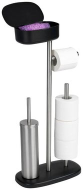 WENKO WC-Garnitur Rivazza, (1-tlg), integrierter Toilettenpapierhalter und Box