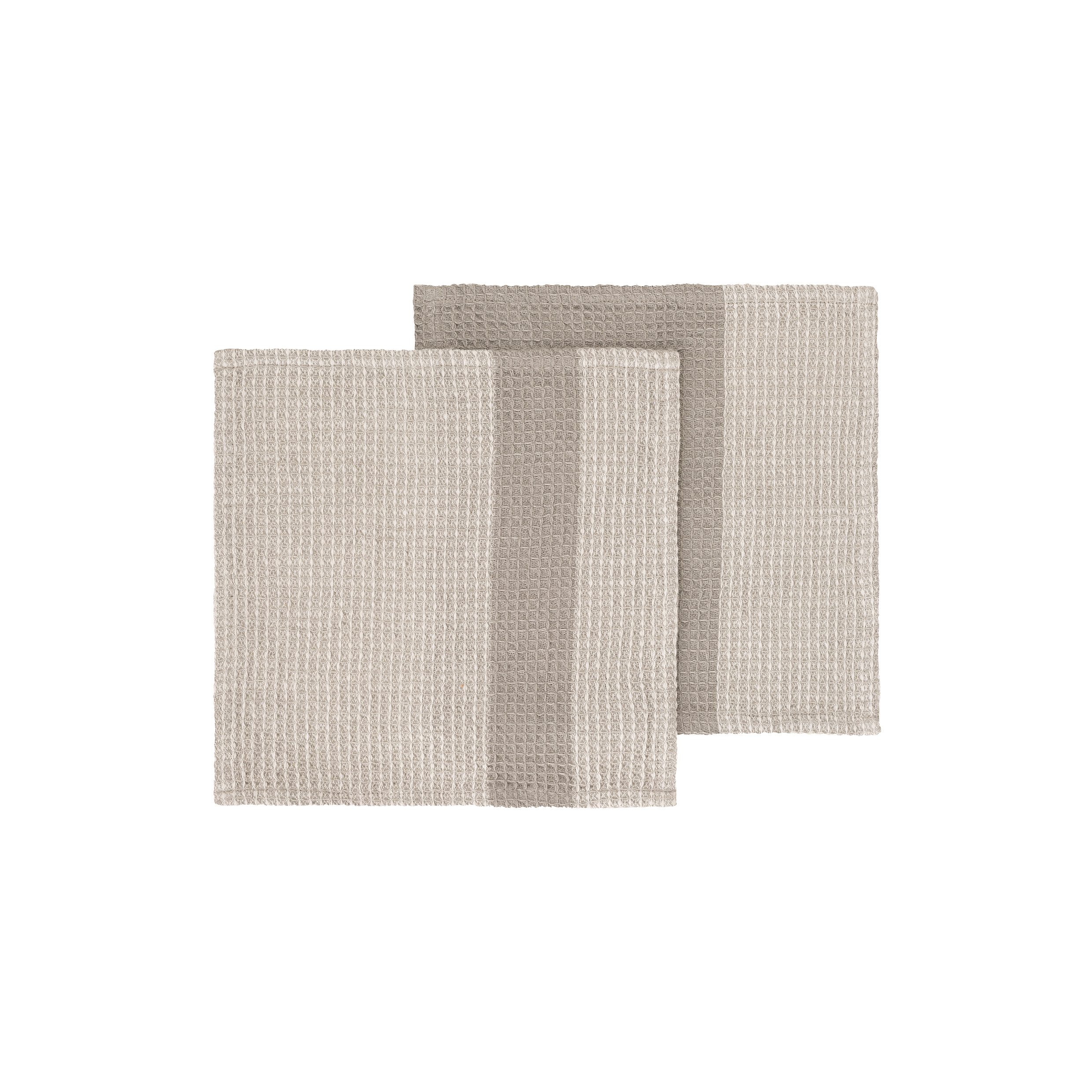 blomus Geschirrtuch Set 2 Spültücher -GANO- Küchentücher, Tücher zum Abtrocknen, (2-tlg), 2er Set, saugfähige Oberfläche, Bio-Baumwolle