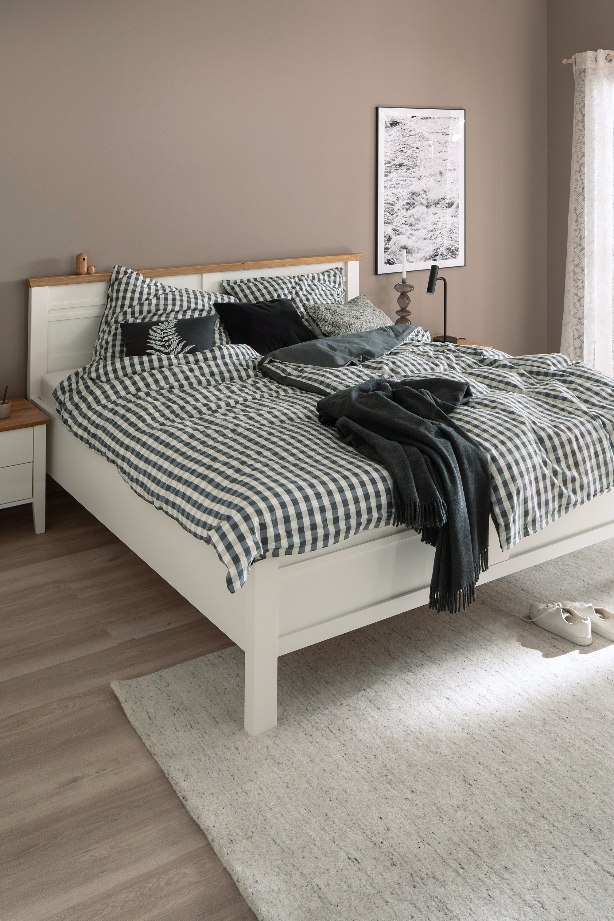 SCHÖNER WOHNEN-Kollektion Wendebettwäsche Vichy, Perkal, mit weichem Flanellcharakter