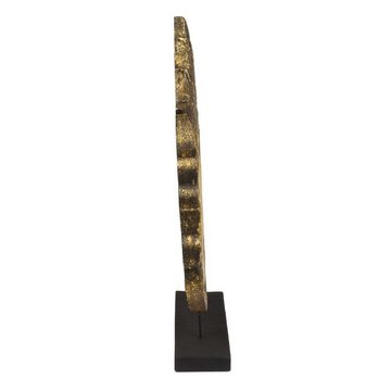 Oriental Galerie Dekofigur Skulptur Elefantenpaar Gold Schwarz (1 St)