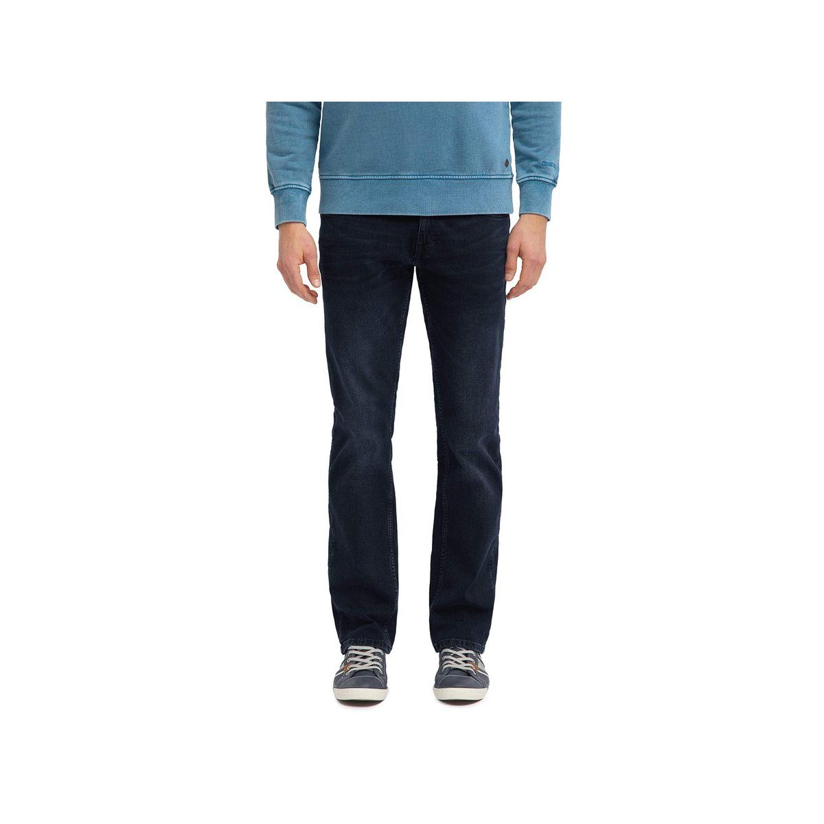 MUSTANG 5-Pocket-Jeans blau regular (1-tlg)