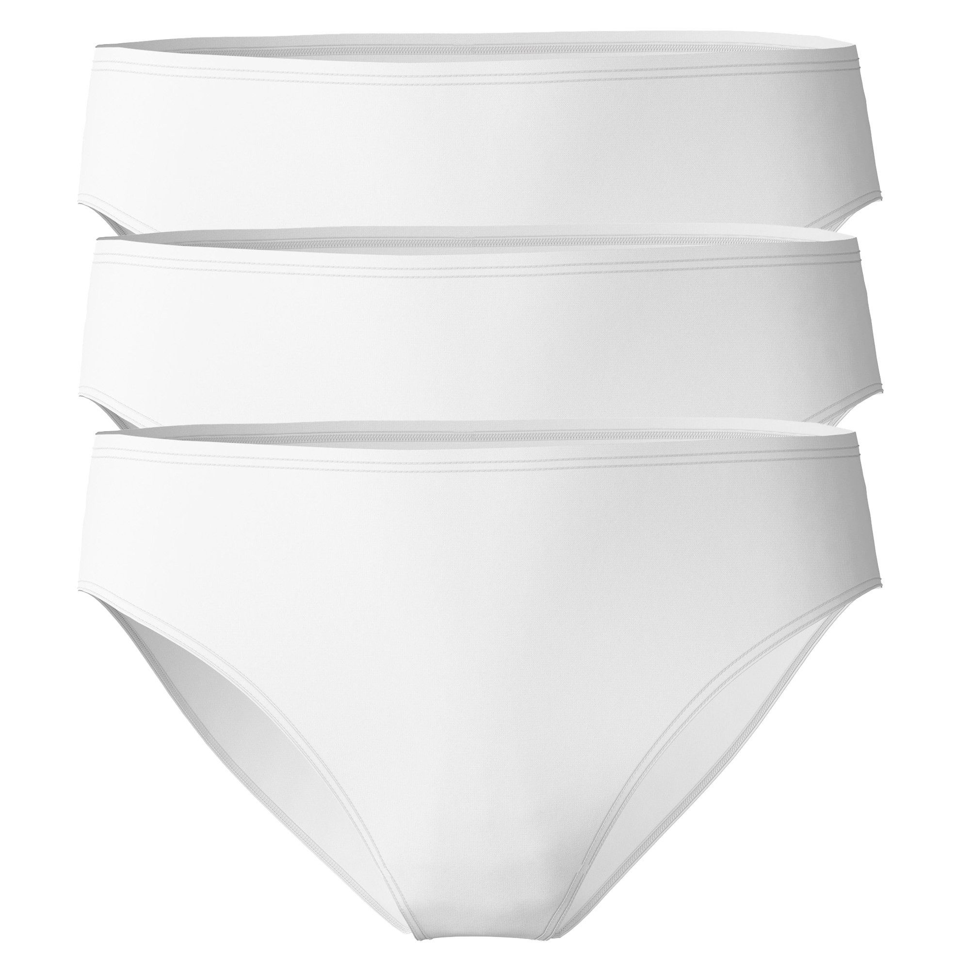 Slip Damen Slip 3er Pack Baumwolle