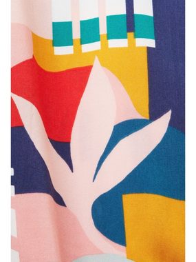 Esprit Strandrock Wickelrock mit mehrfarbigem Print