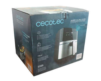 Cecotec Heißluftfritteuse Cecofry Full Inox 5500 with Accesories