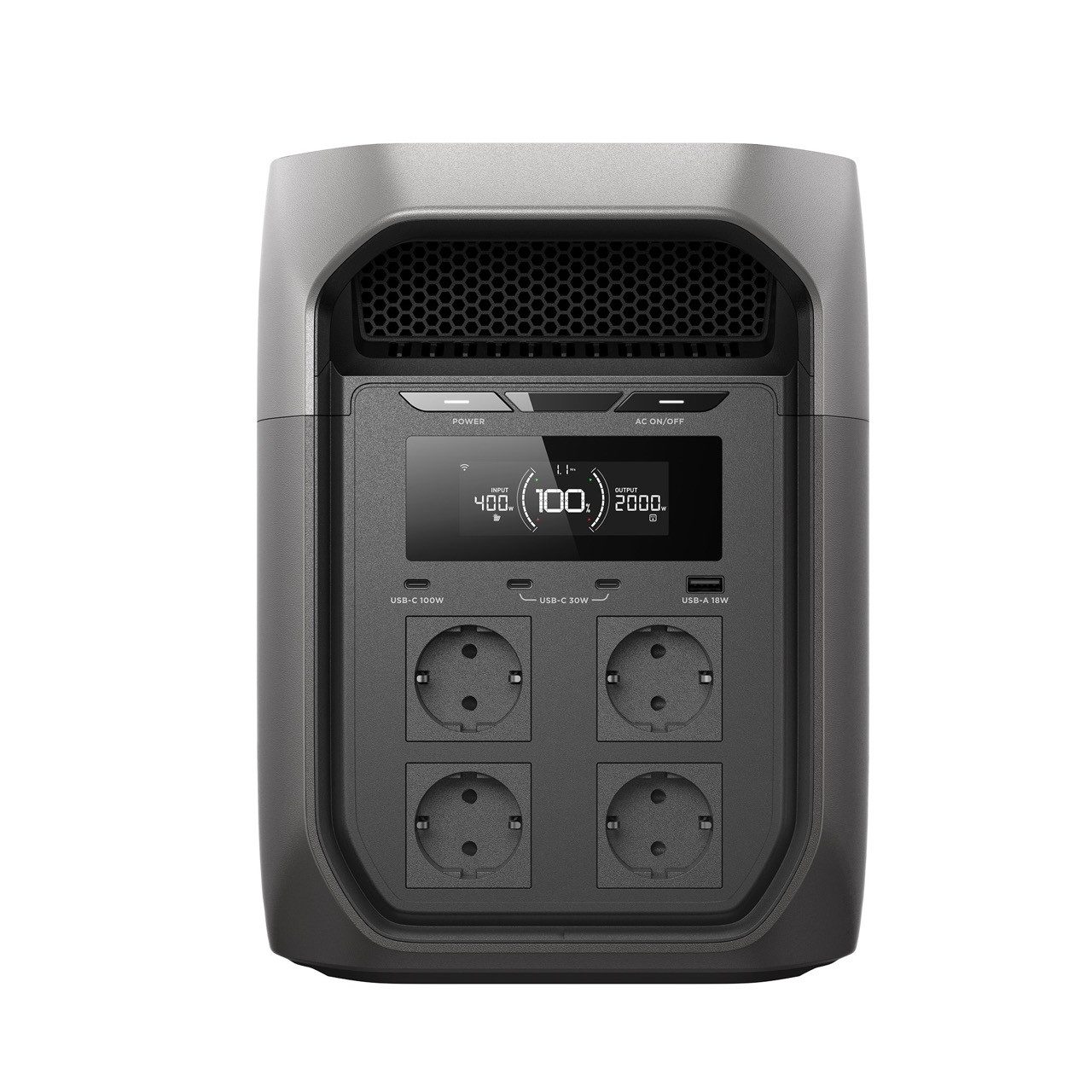 Ecoflow EcoFlow Delta 3 Max PowerStation 0% MwSt. (Angebot § 12 Abs. 3 UstG) Powerstation Dieses Angebot richtet sich ausschließlich an Privatkäufer und beinhaltet den Mehrwertsteuersatz von 0% gem. §12, Abs. 3 UstG (220-240 VAC V), Intelligente Ausgangssteuerung