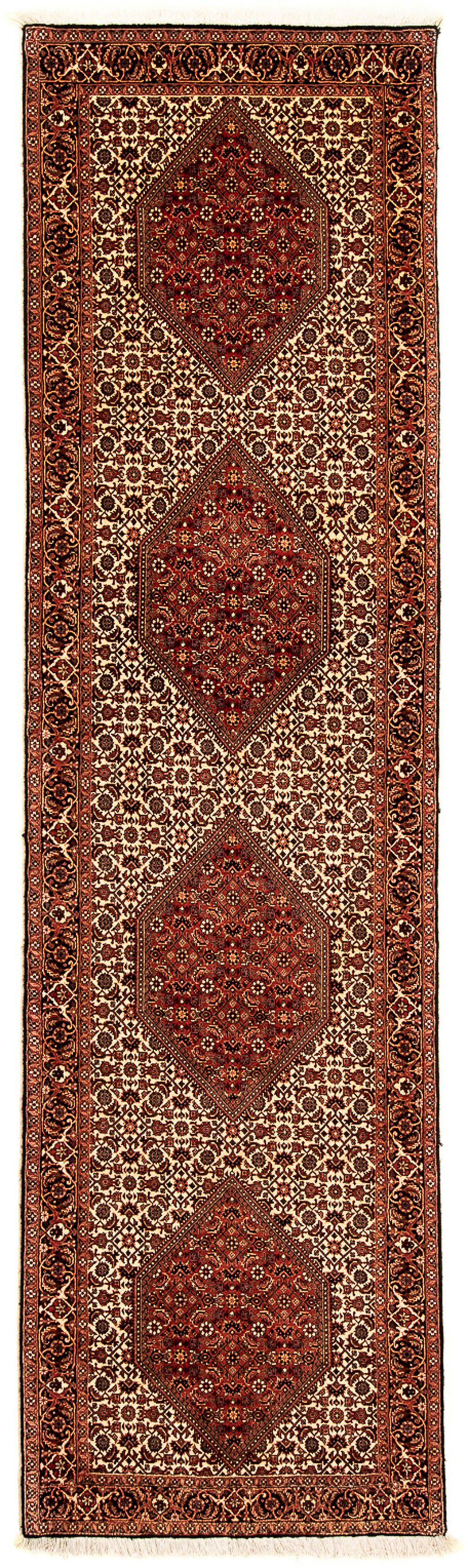 Orientteppich Perser - Bidjar - morgenland, x cm braun, mit Handgeknüpft, rechteckig, 305 Zertifikat Höhe: 15 mm, 83 Einzelstück - Wohnzimmer