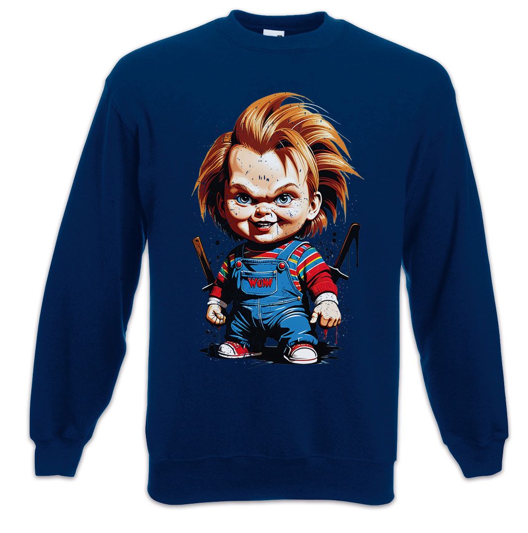 Sweatshirt Murderous Puppet Sweatshirt Child's Mörderpuppe Chucky Play Halloween