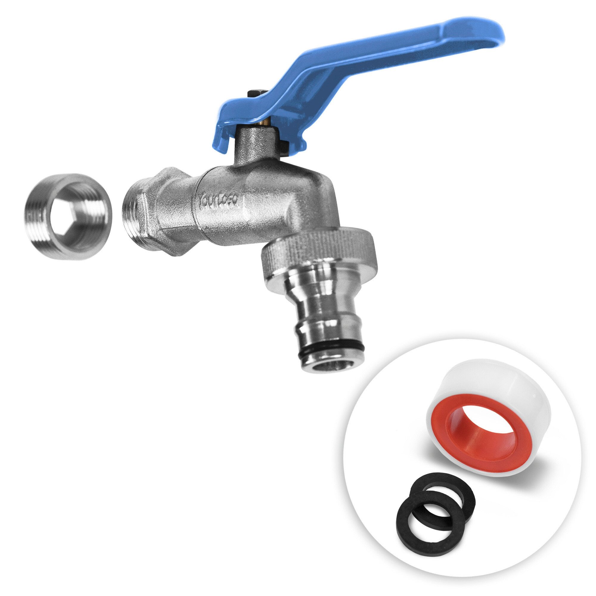 Arves Wasserhahn (3/4") Messing Kaufen Bei