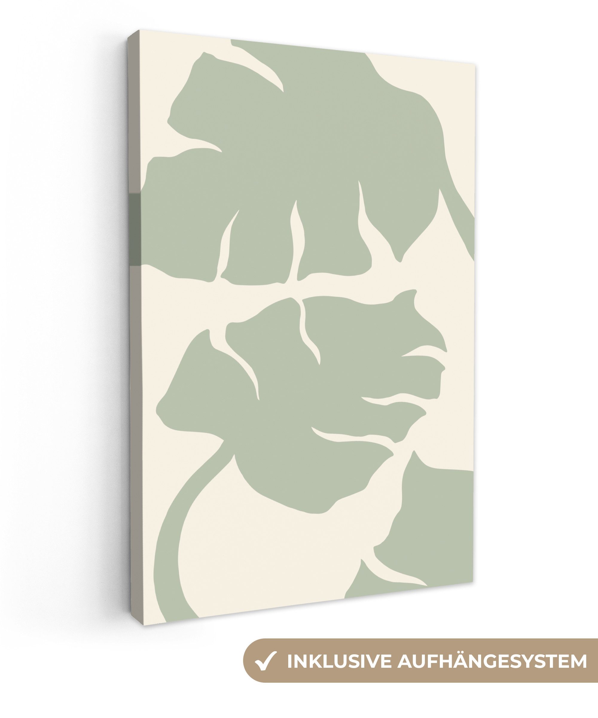 OneMillionCanvasses® Leinwandbild Monstera - Blätter - günstig online kaufen
