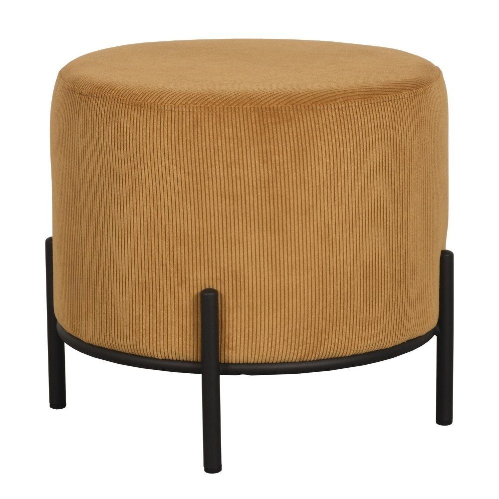 RINGO-Living Stuhl Hocker Healani Ocker in aus Möbel Cord 410x460mm